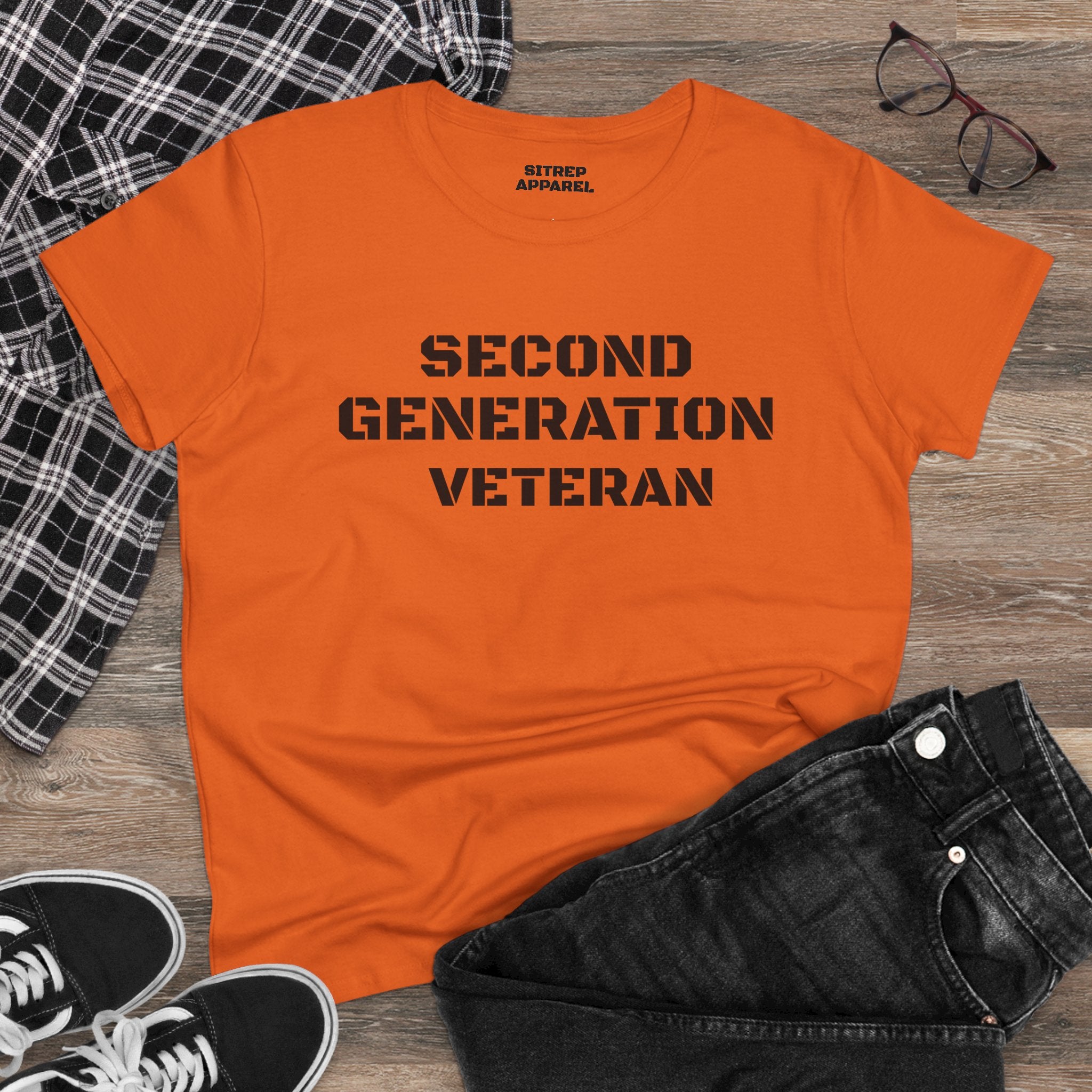 Second Generation Veteran Women's pride (Front Side)