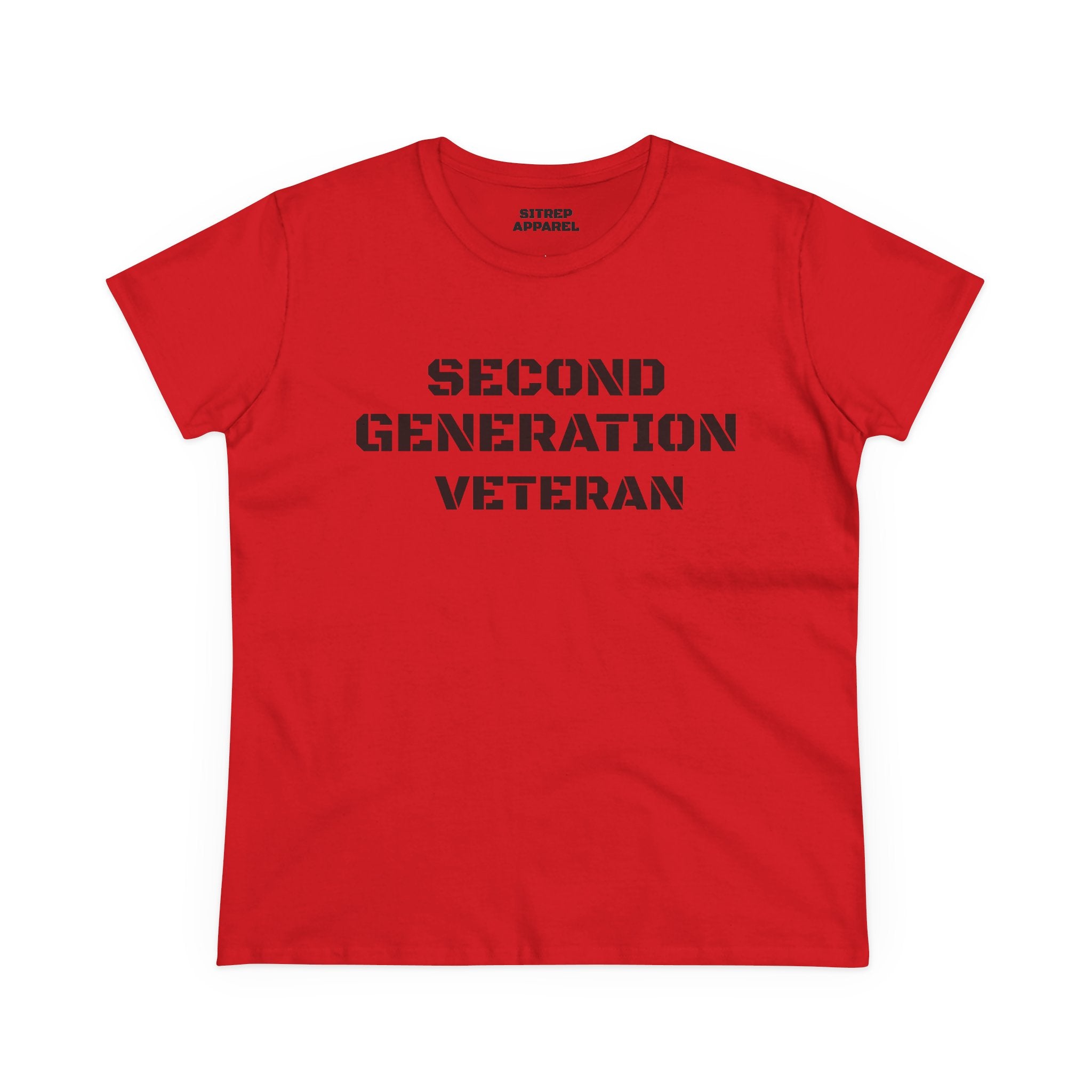 Second Generation Veteran Women's pride (Front Side)