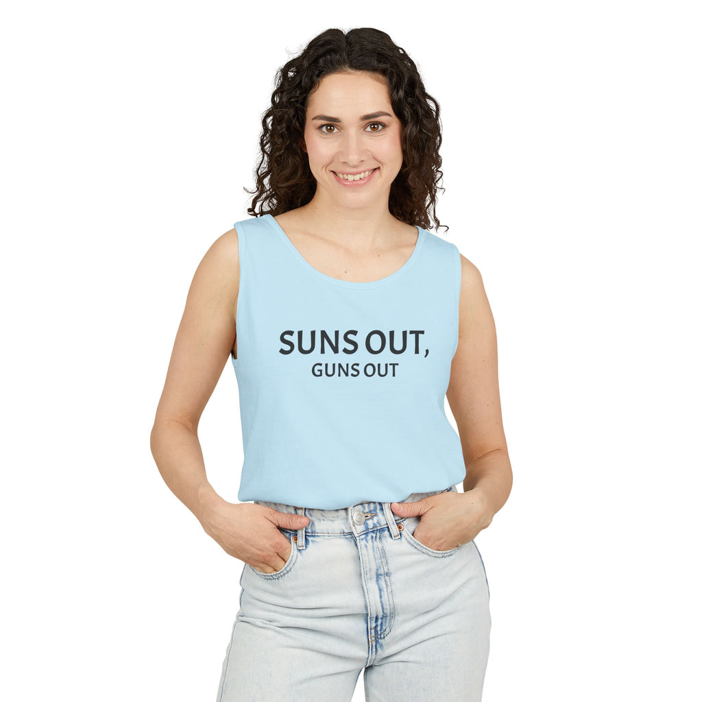 Unisex "SUNS OUT GUNS OUT"