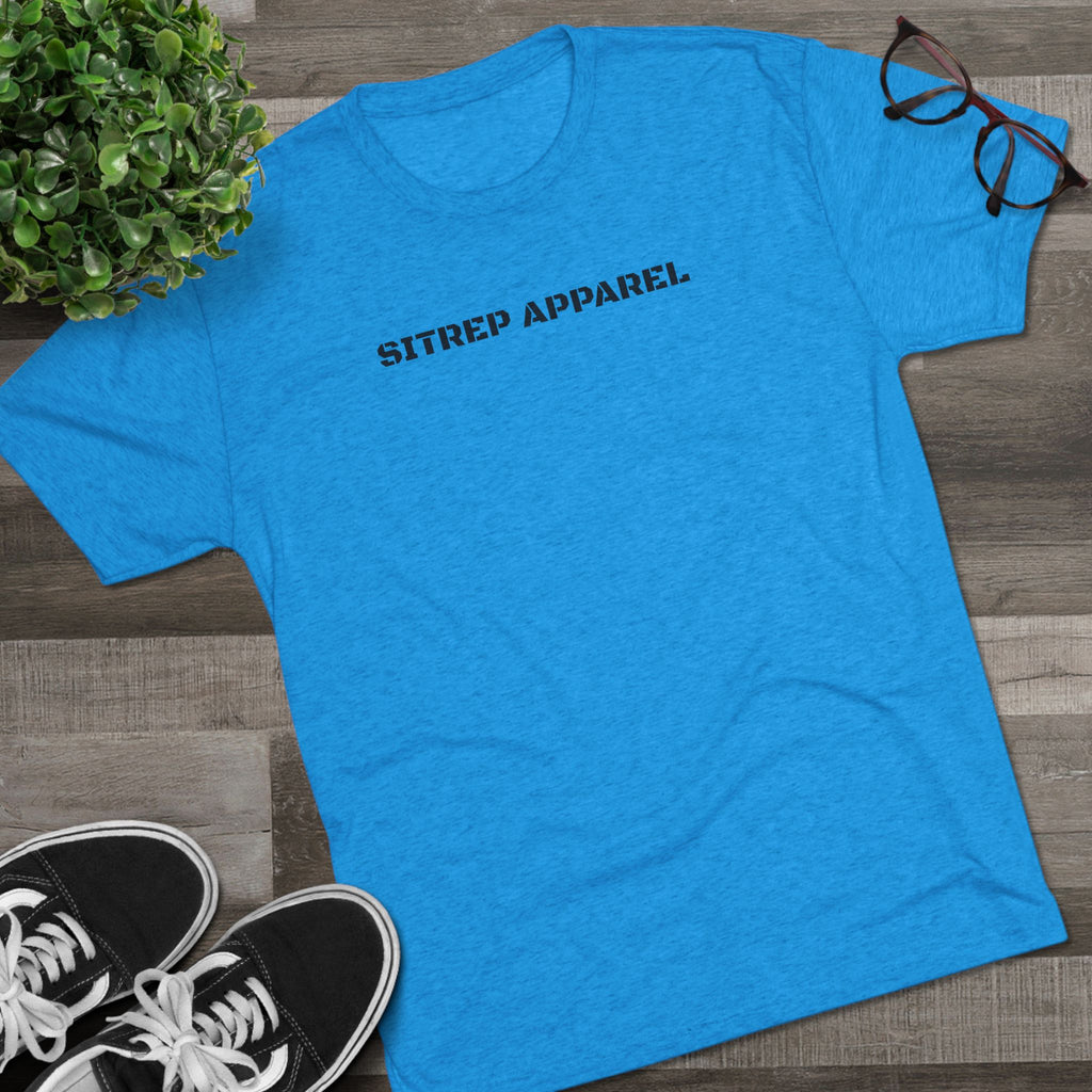 Thin Blue Line Tri-Blend Crew Tee