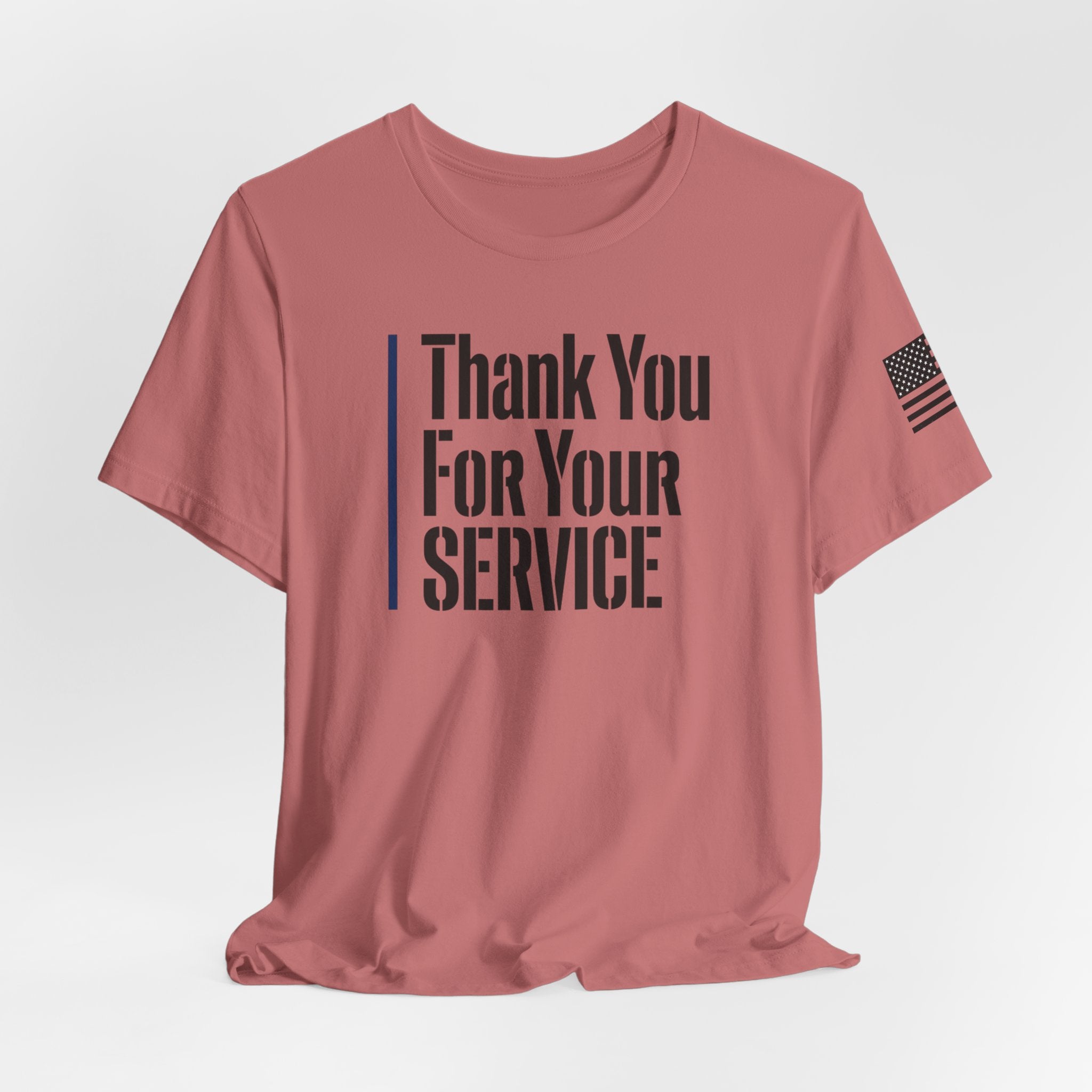 Thin Blue Line "Thank You For Your Service' (Unisex)