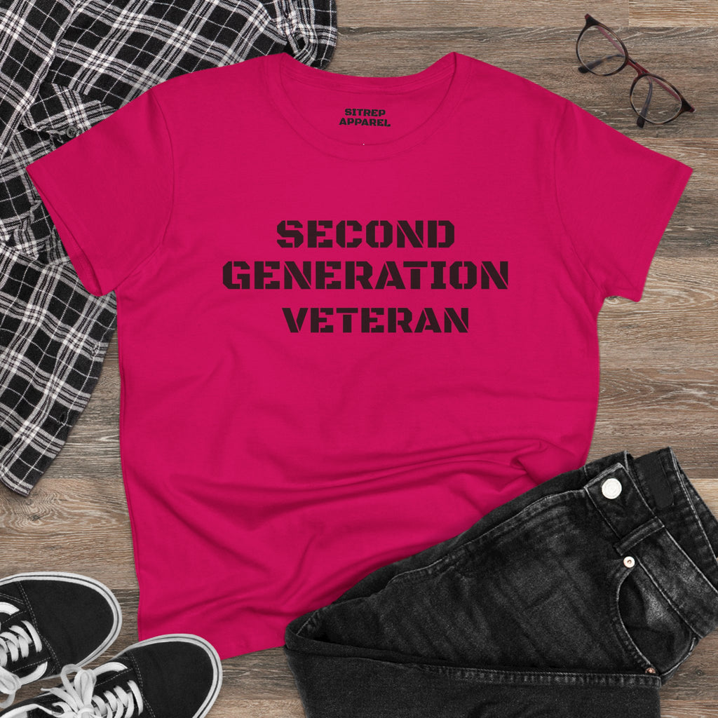 Second Generation Veteran Women's pride (Front Side)