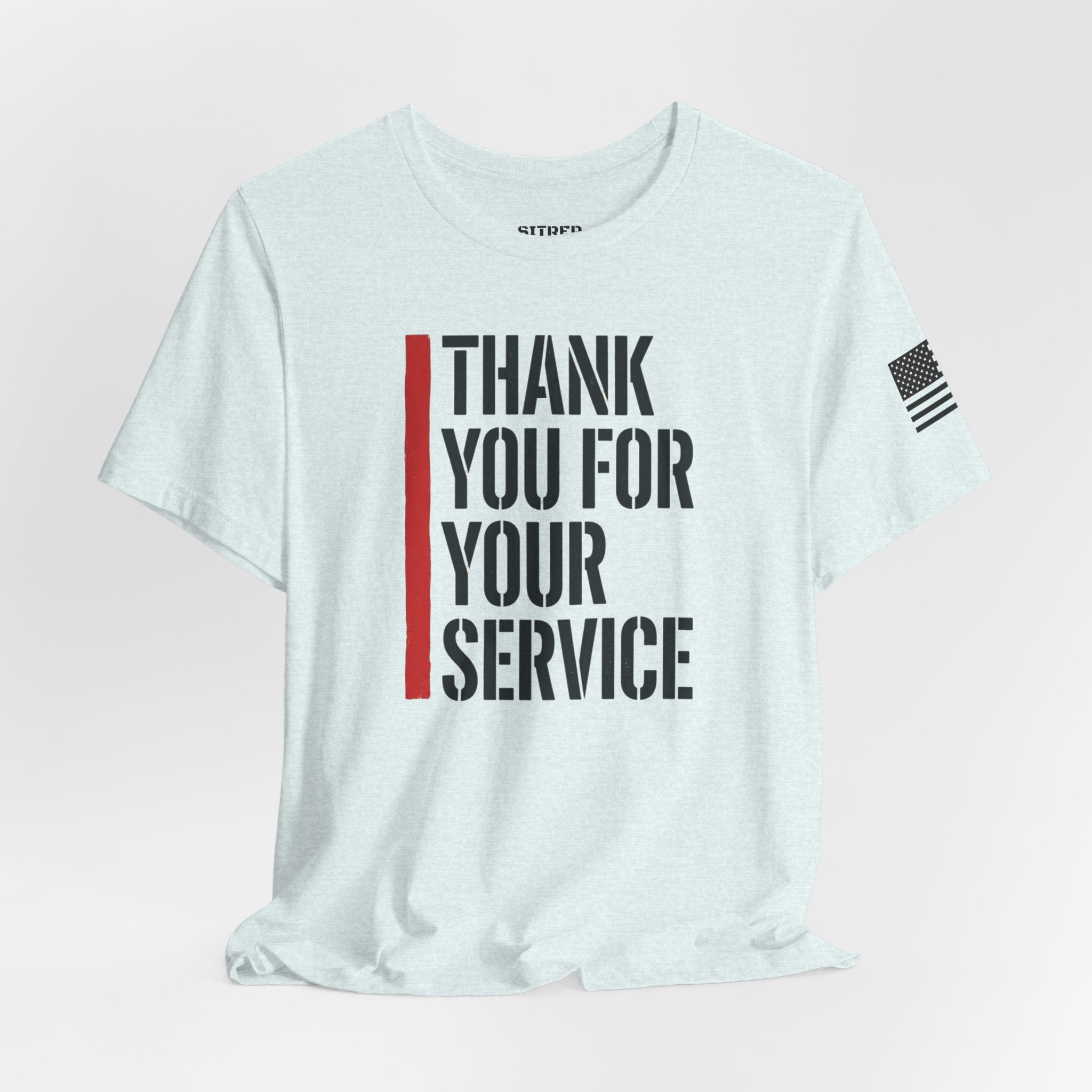 Thin Red Line "Thank You For Your Service" (Unisex)
