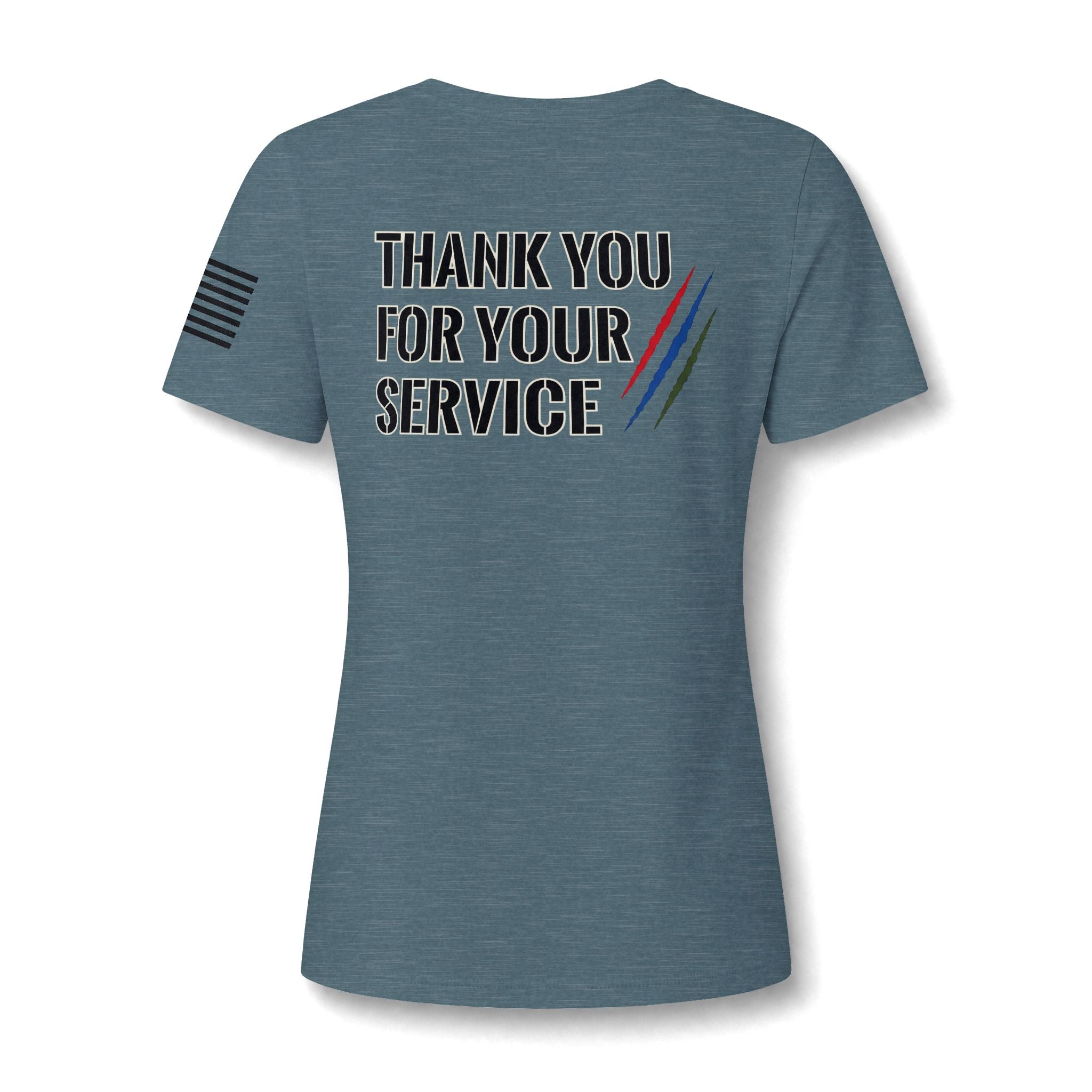 Women's Relaxed Heather CVC V-Neck Tee