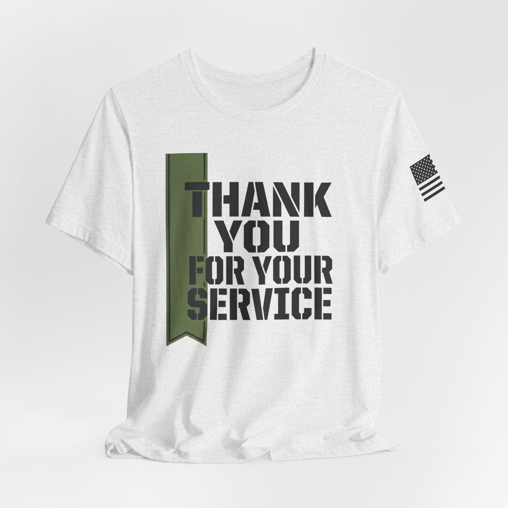 Green Ribbon "Thank You For Your Service"  Military (Unisex)