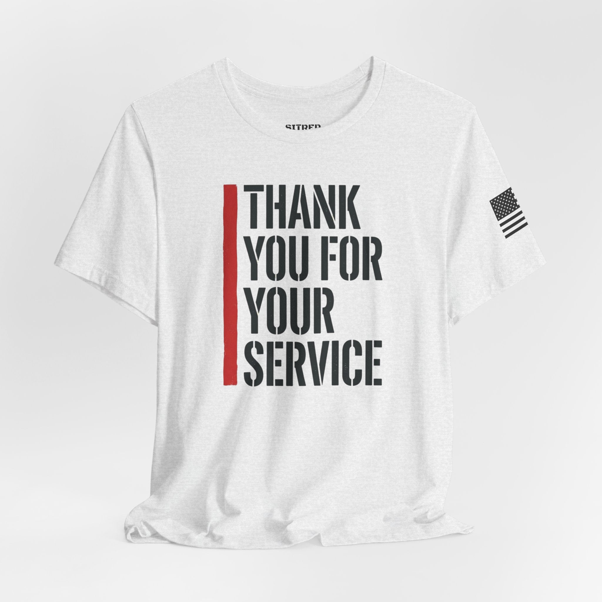 Thin Red Line "Thank You For Your Service" (Unisex)