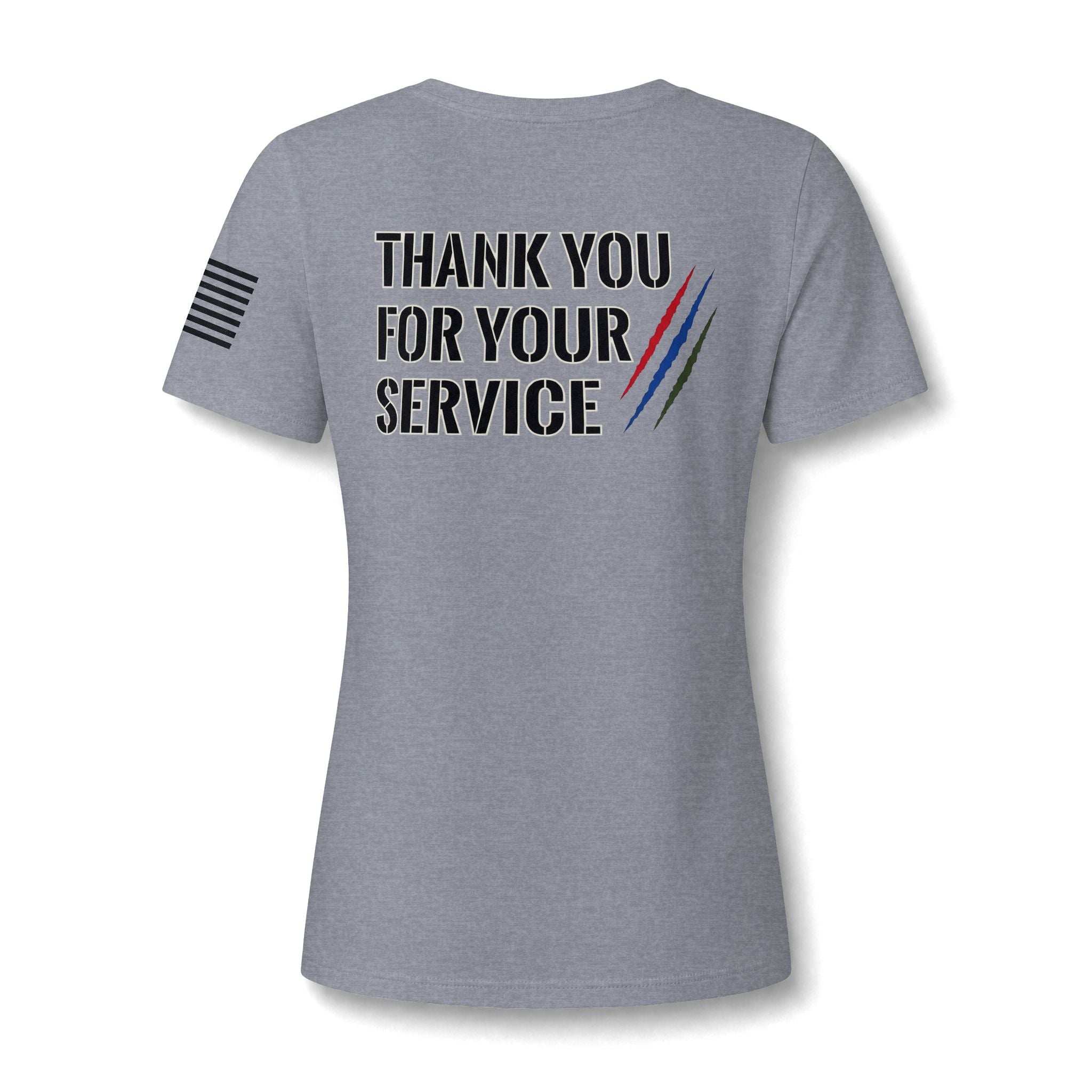 Women's Relaxed Heather CVC V-Neck Tee