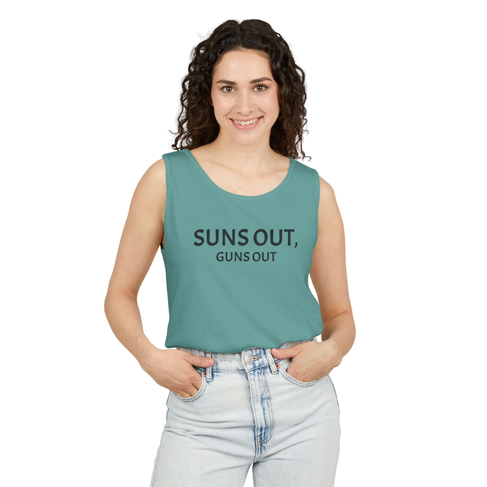 Unisex "SUNS OUT GUNS OUT"