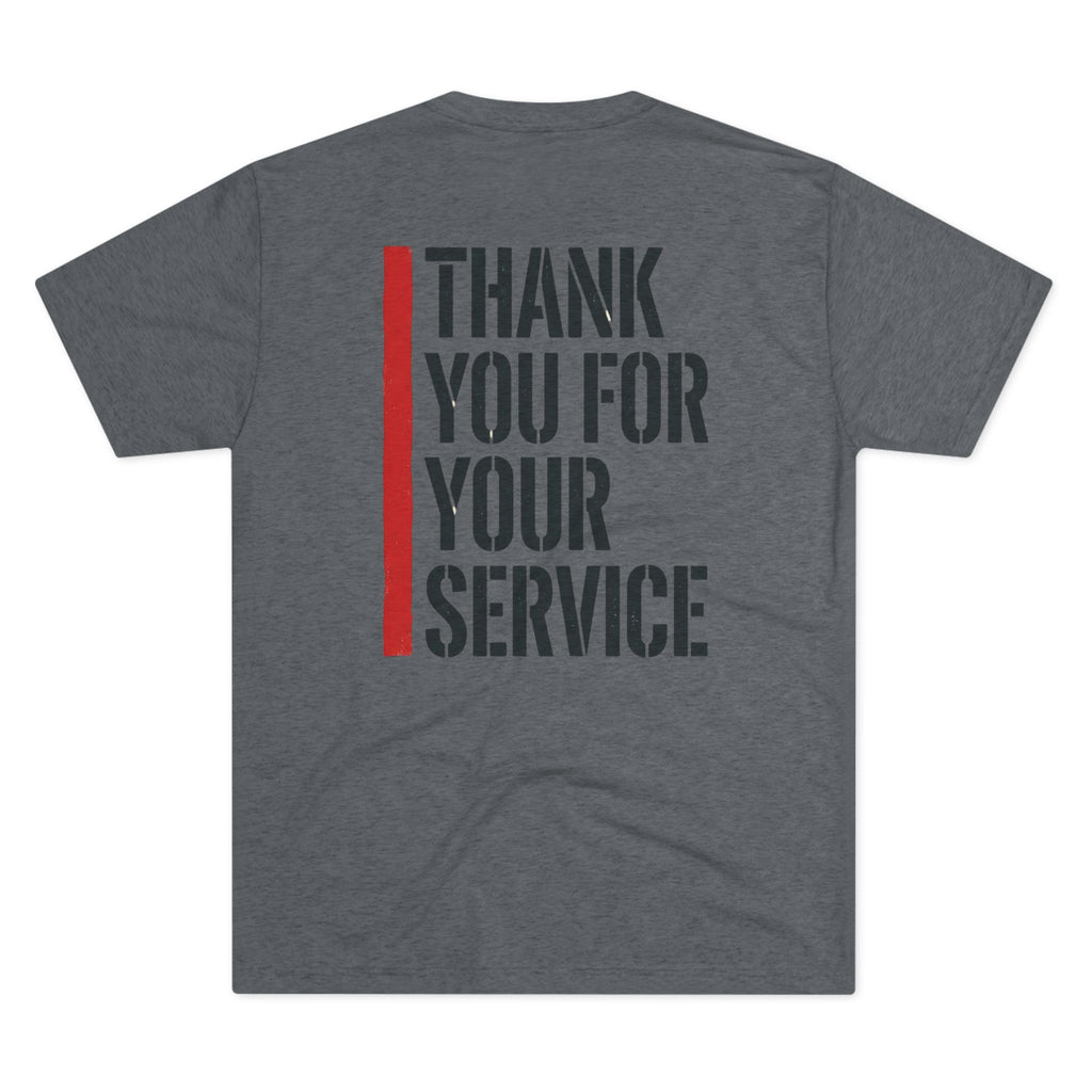 Red Line — "Thank You For Your Service" Fire Fighters and Paramedics