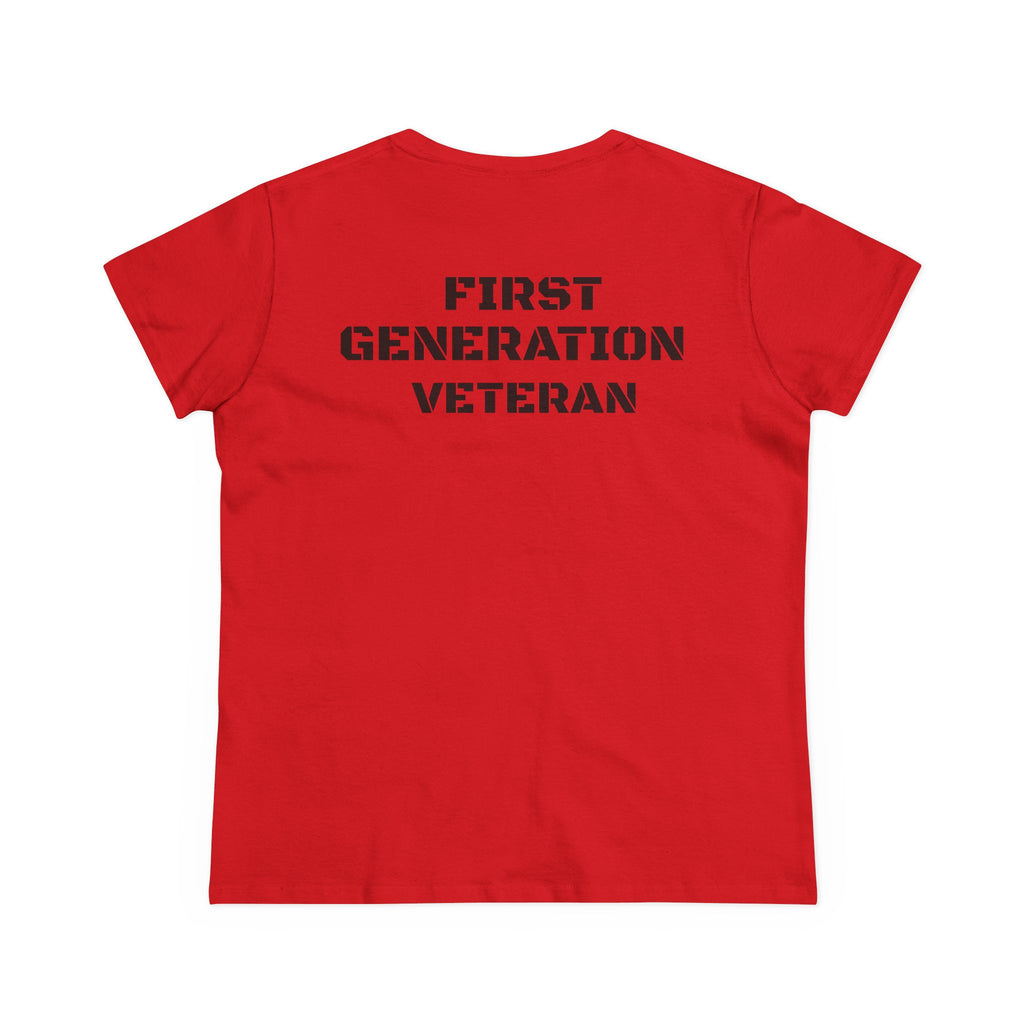 First Generation Veteran Women's pride (Back Side)