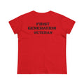 First Generation Veteran Women's pride (Back Side)