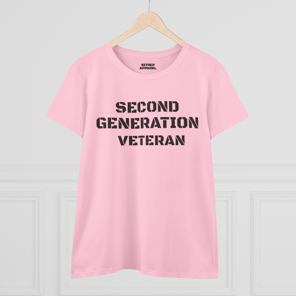 Second Generation Veteran Women's pride (Front Side)