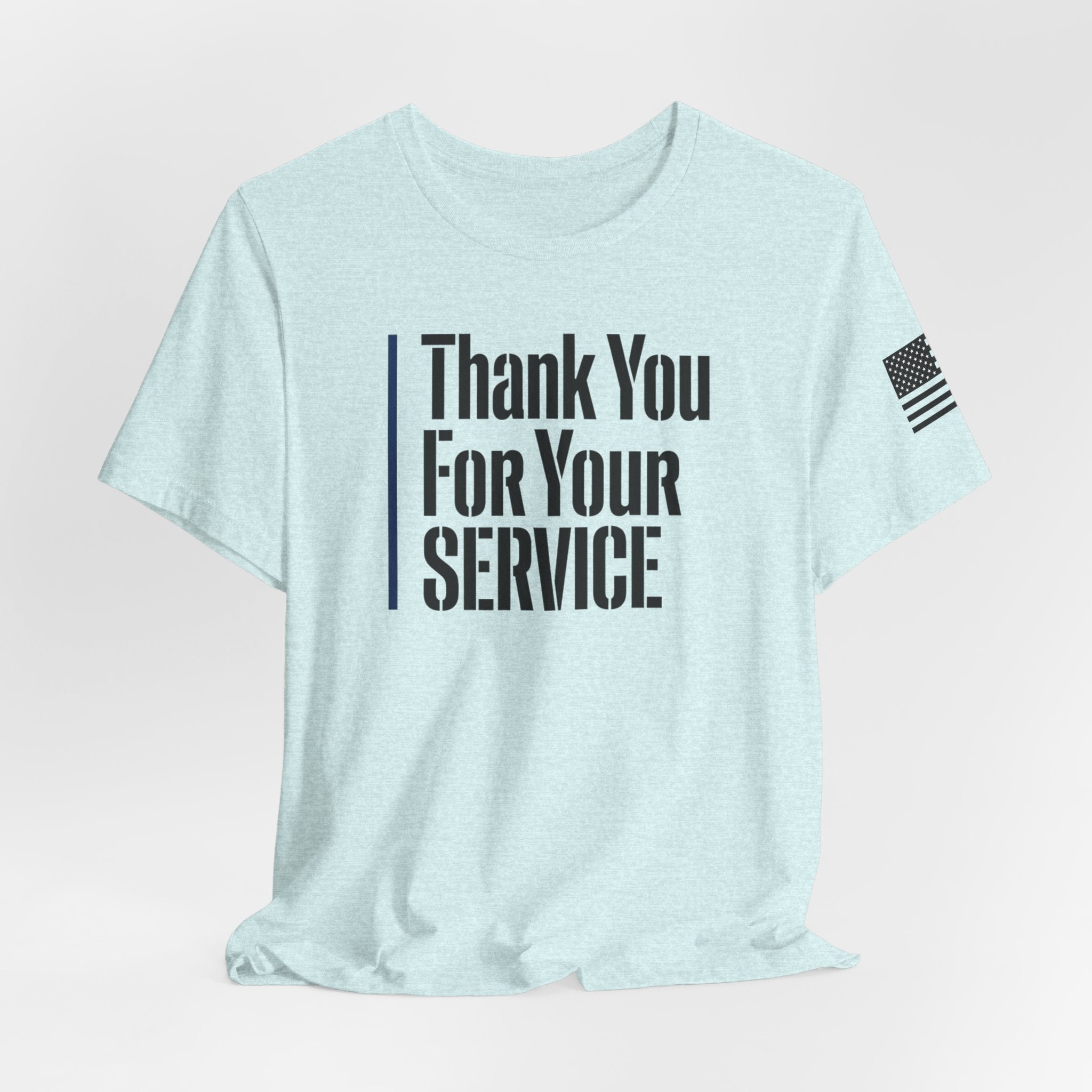 Thin Blue Line "Thank You For Your Service' (Unisex)