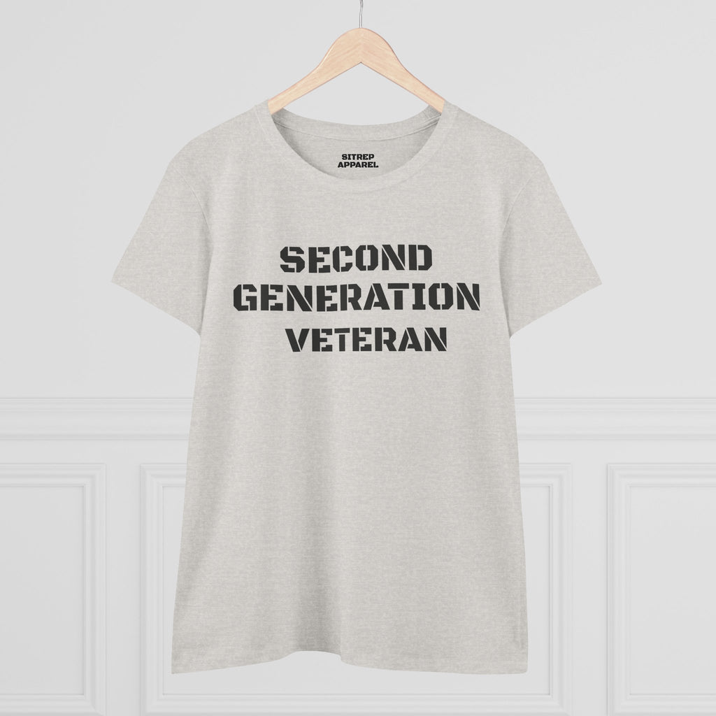 Second Generation Veteran Women's pride (Front Side)