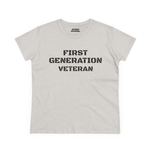 First Generation Veteran Women's pride (Front Side)