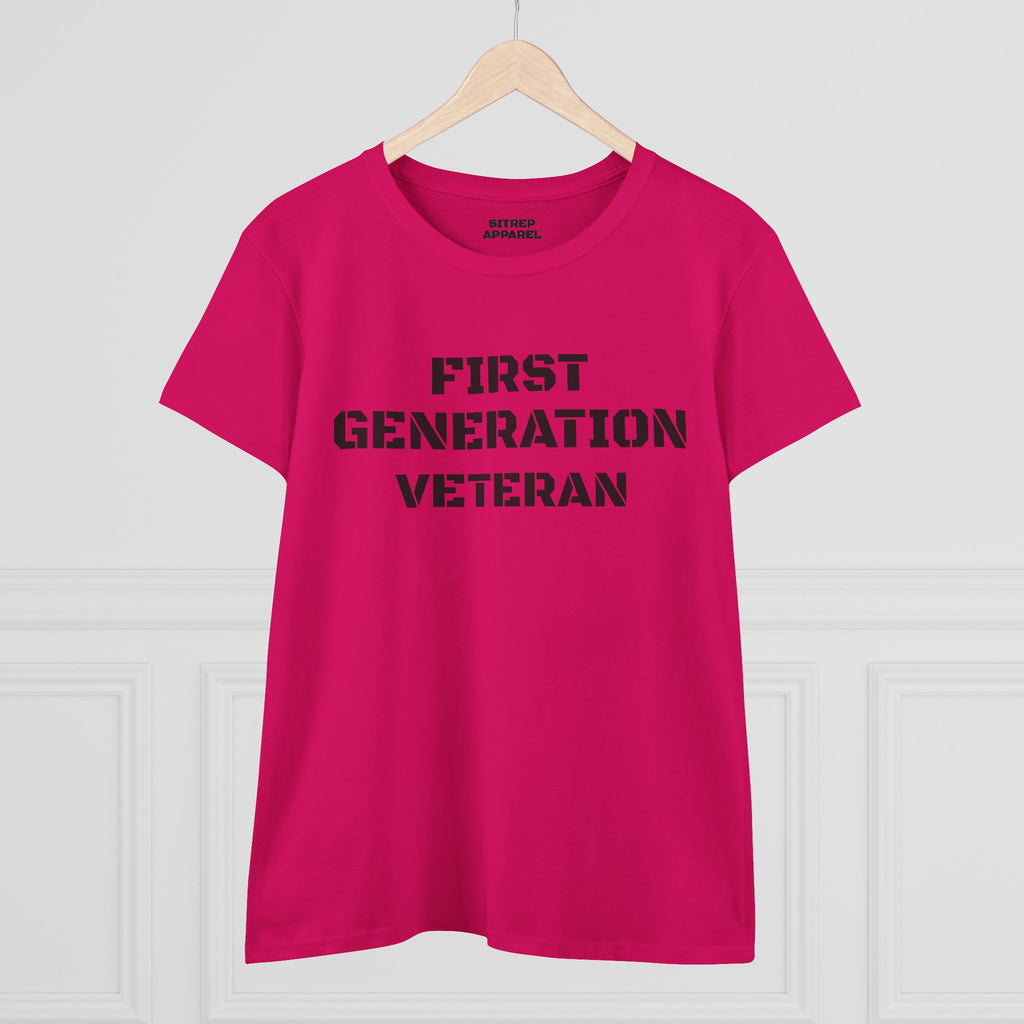 First Generation Veteran Women's pride (Front Side)