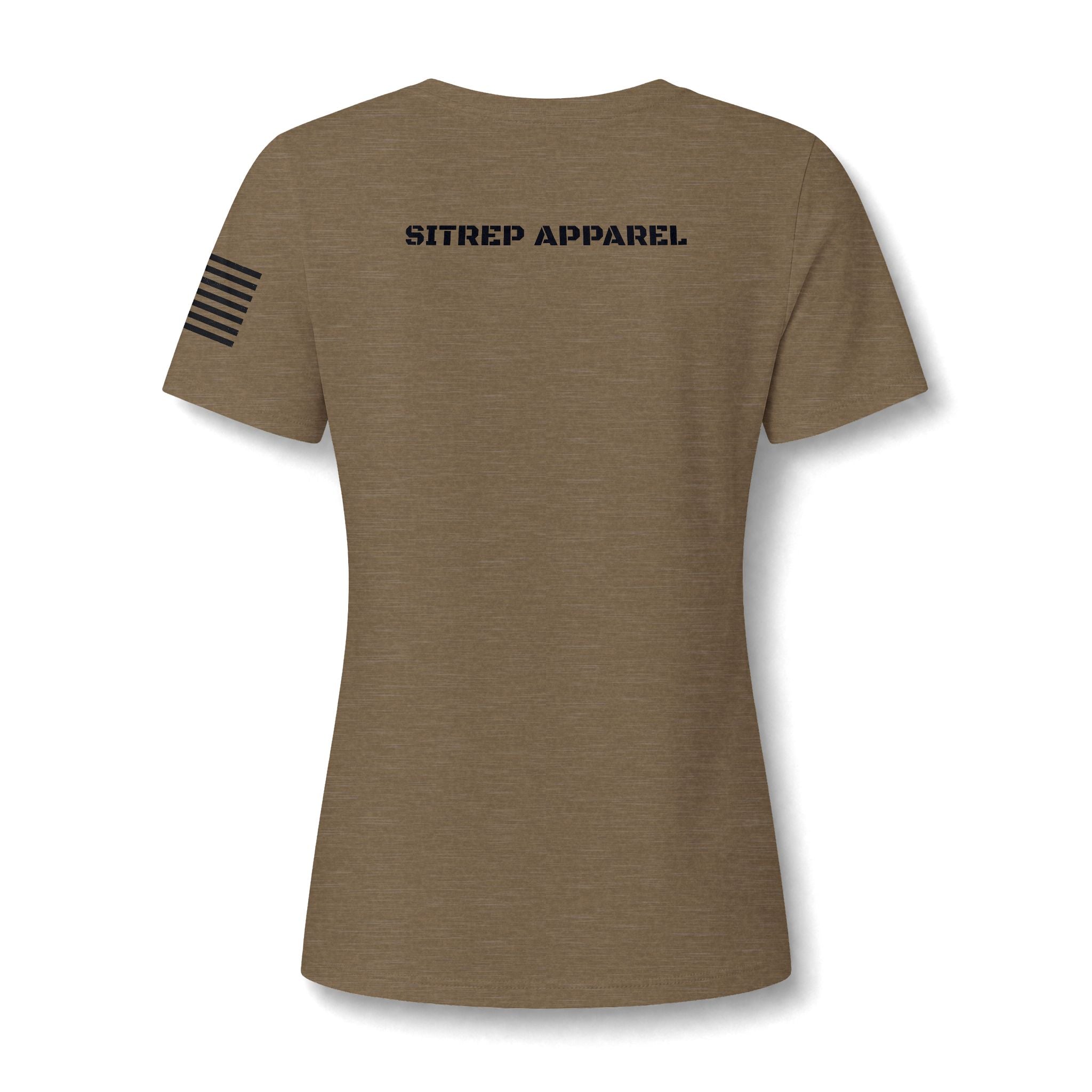 Women's Relaxed Heather CVC V-Neck Tee