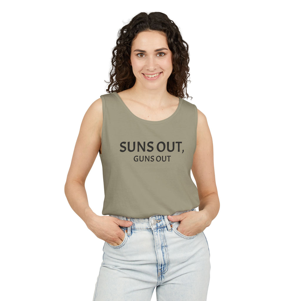 Unisex "SUNS OUT GUNS OUT"