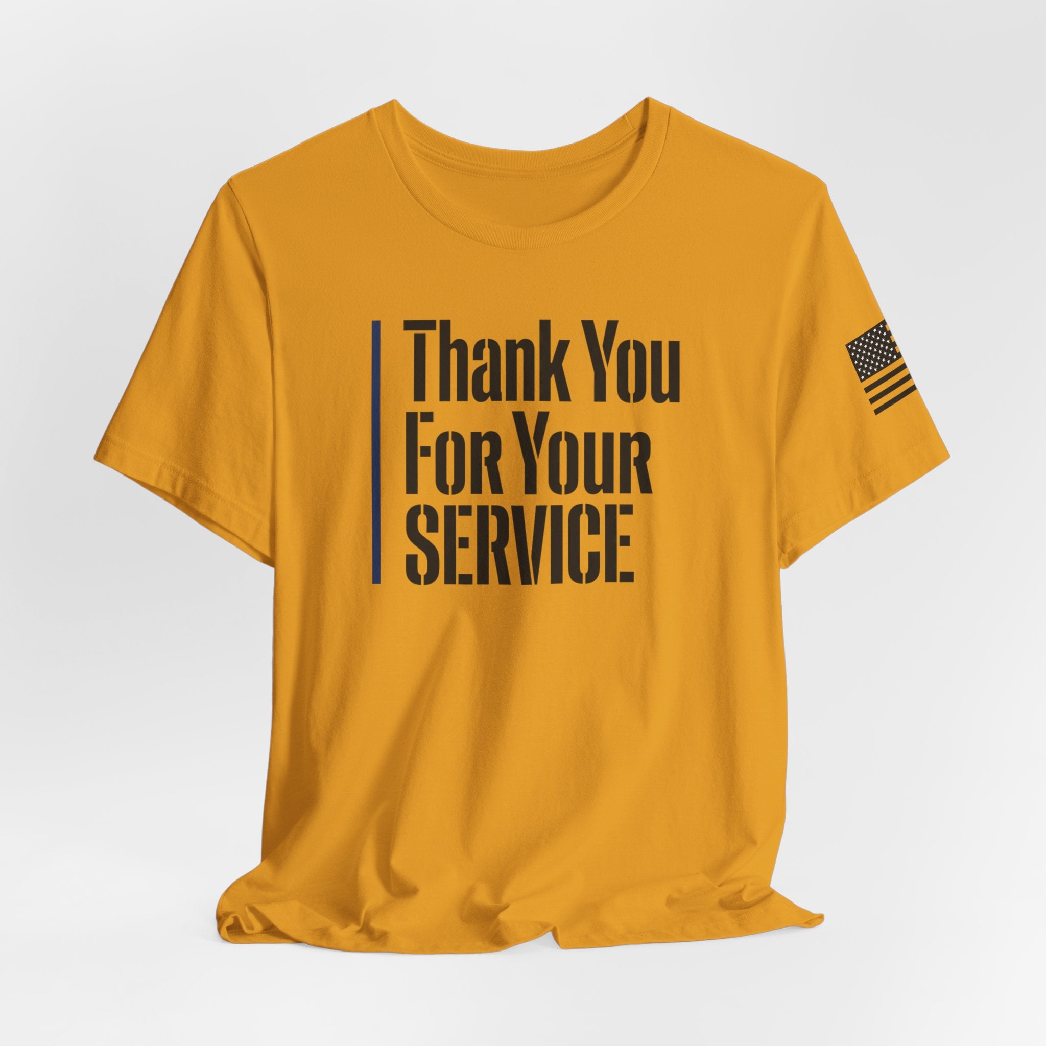 Thin Blue Line "Thank You For Your Service' (Unisex)