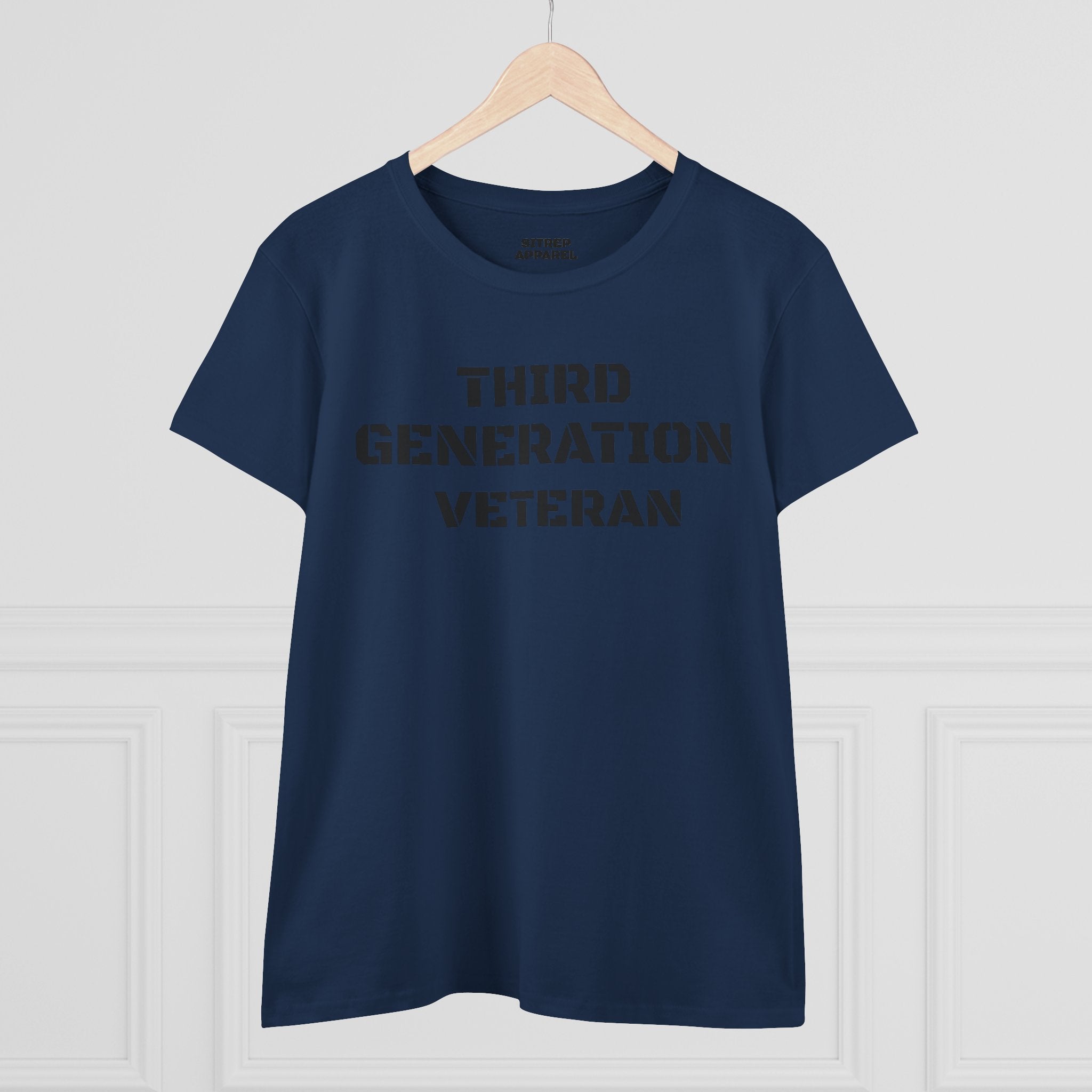 Third Generation Veteran Women's pride (Front Side)