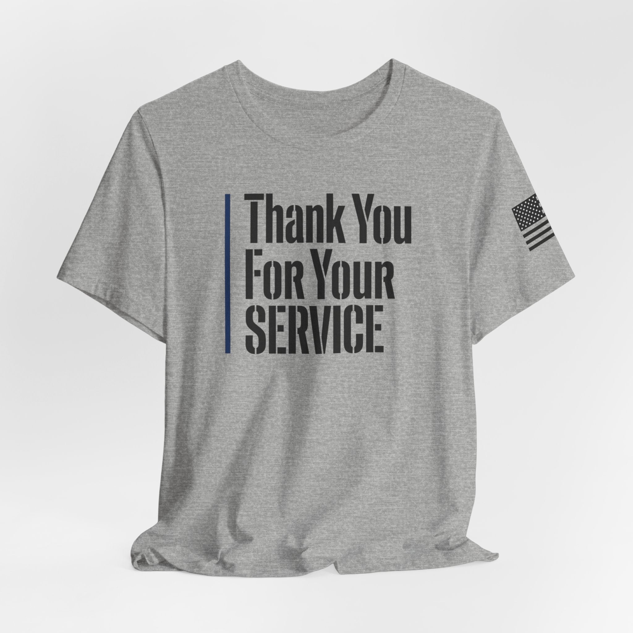 Thin Blue Line "Thank You For Your Service' (Unisex)
