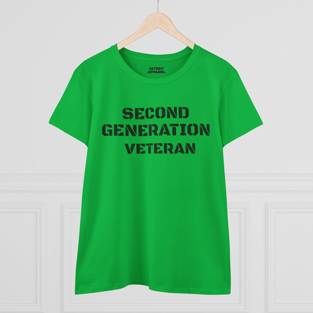 Second Generation Veteran Women's pride (Front Side)