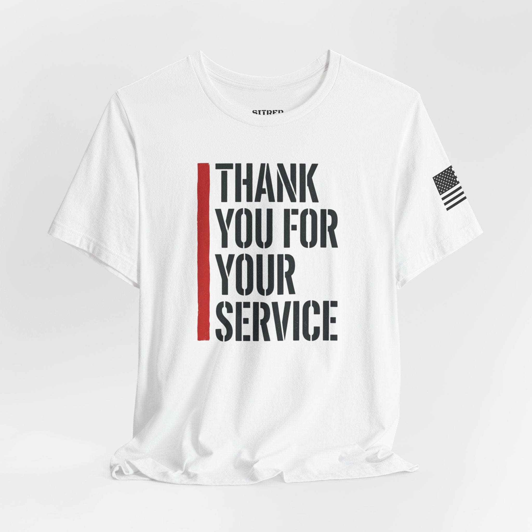 Thin Red Line "Thank You For Your Service" (Unisex)
