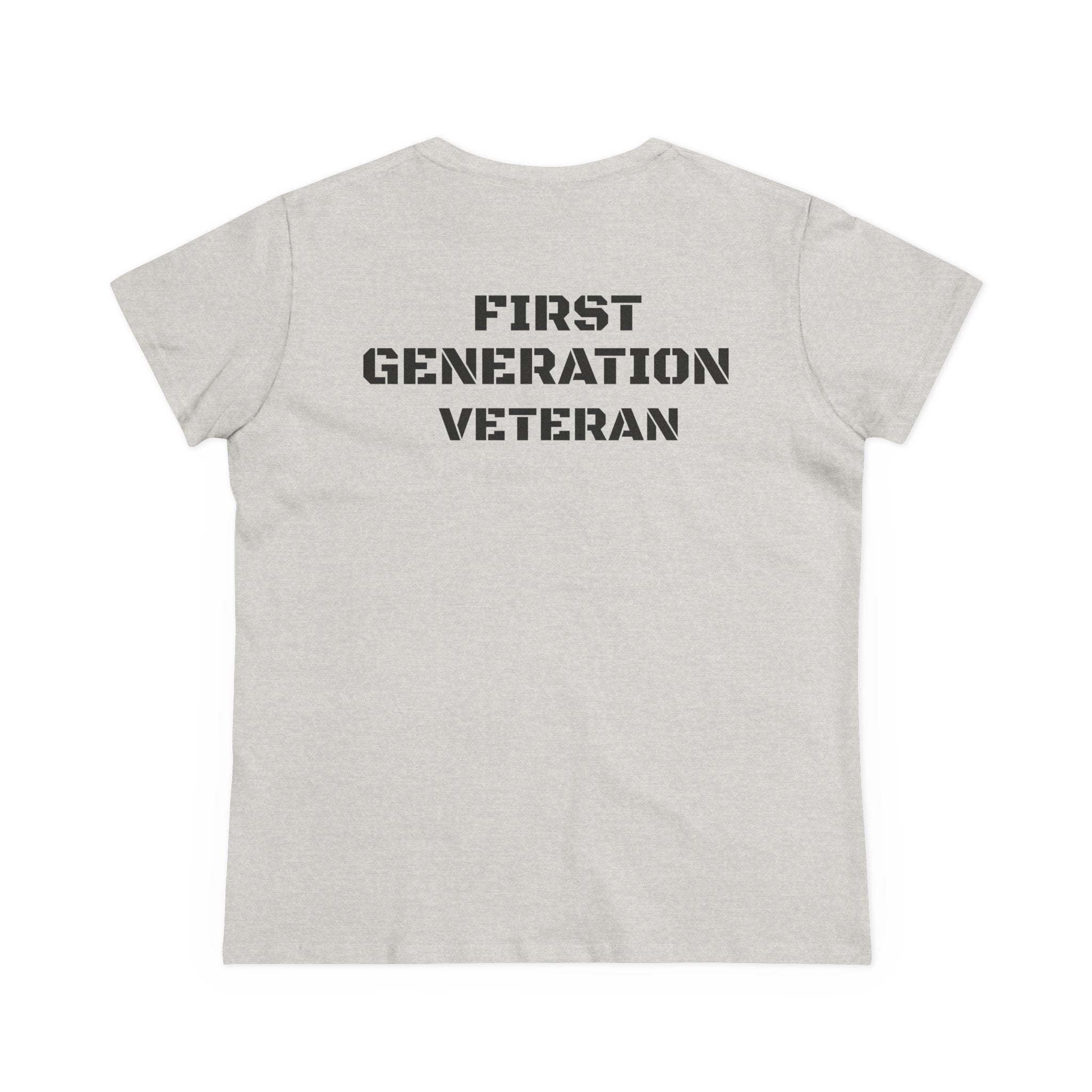 First Generation Veteran Women's pride (Back Side)