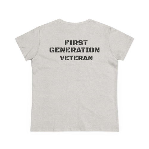 First Generation Veteran Women's pride (Back Side)