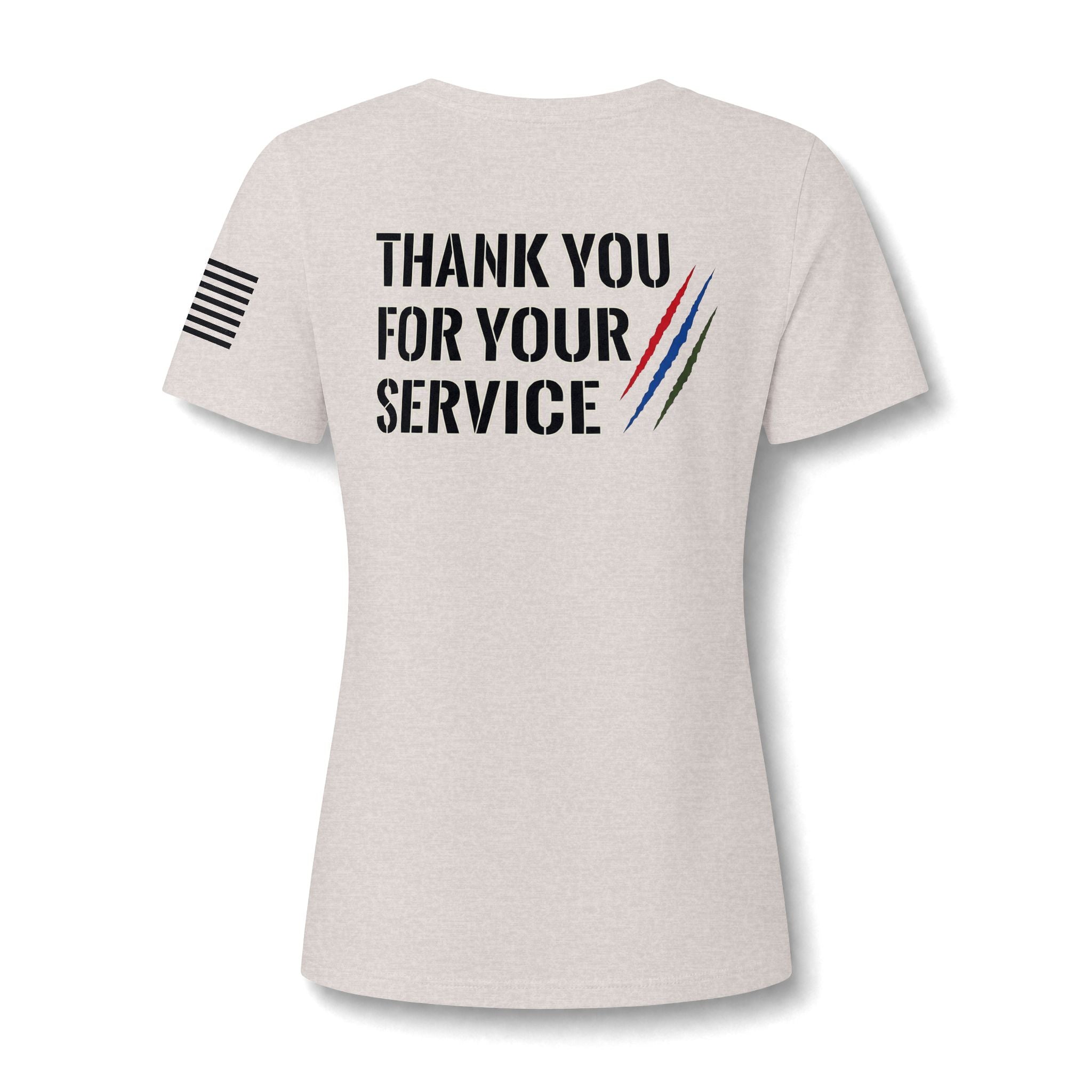 Women's Relaxed Heather CVC V-Neck Tee