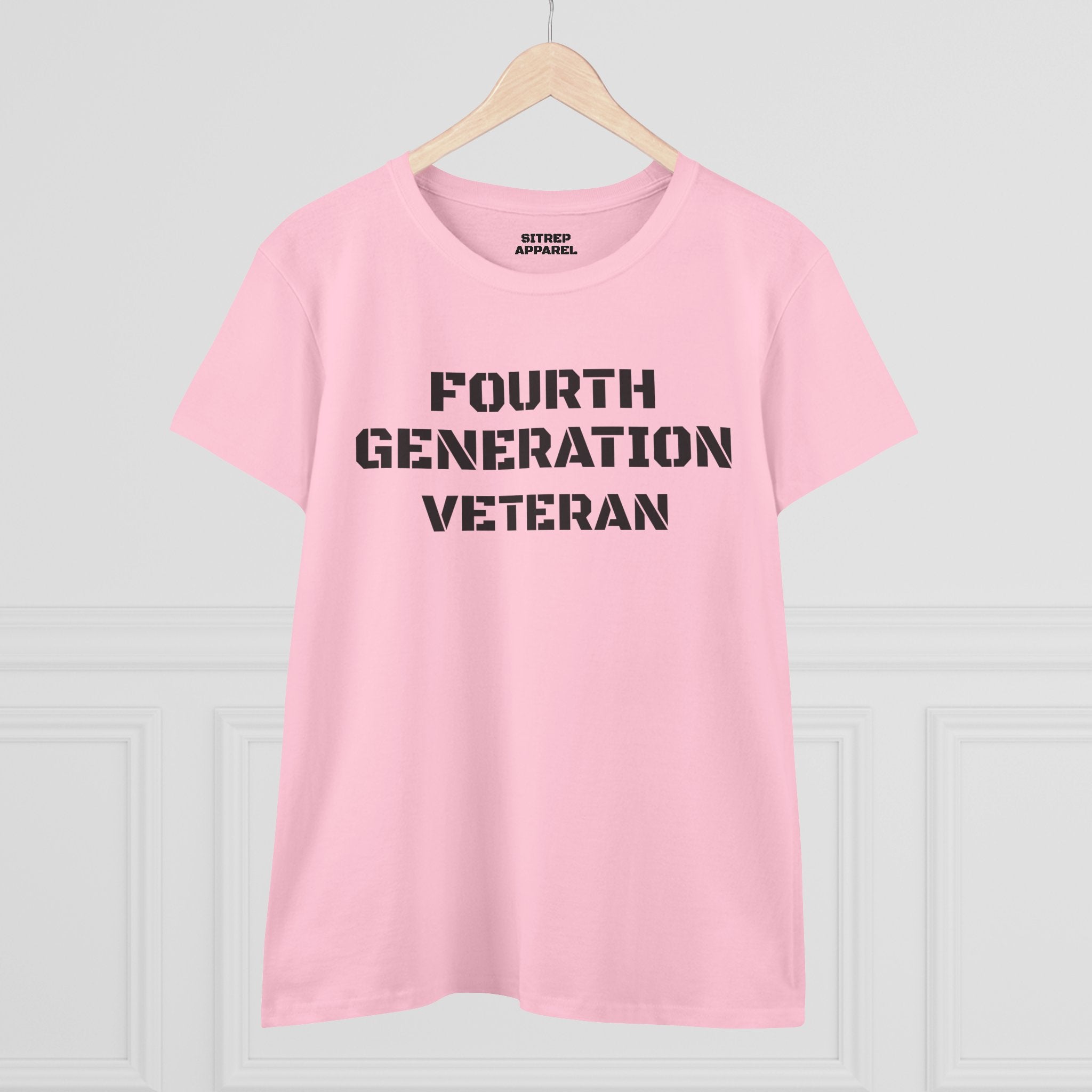 Fourth Generation Veteran Women's pride (Front Side)