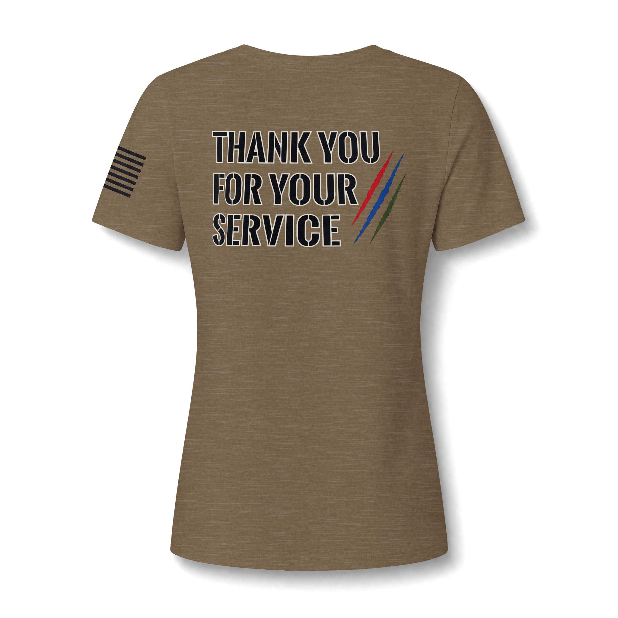 Women's Relaxed Heather CVC V-Neck Tee