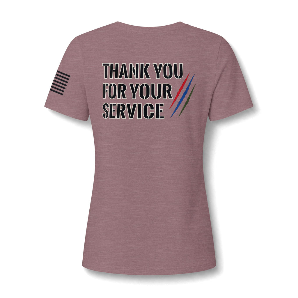 Women's Relaxed Heather CVC V-Neck Tee