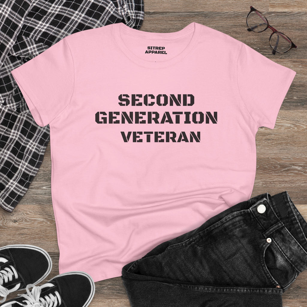 Second Generation Veteran Women's pride (Front Side)