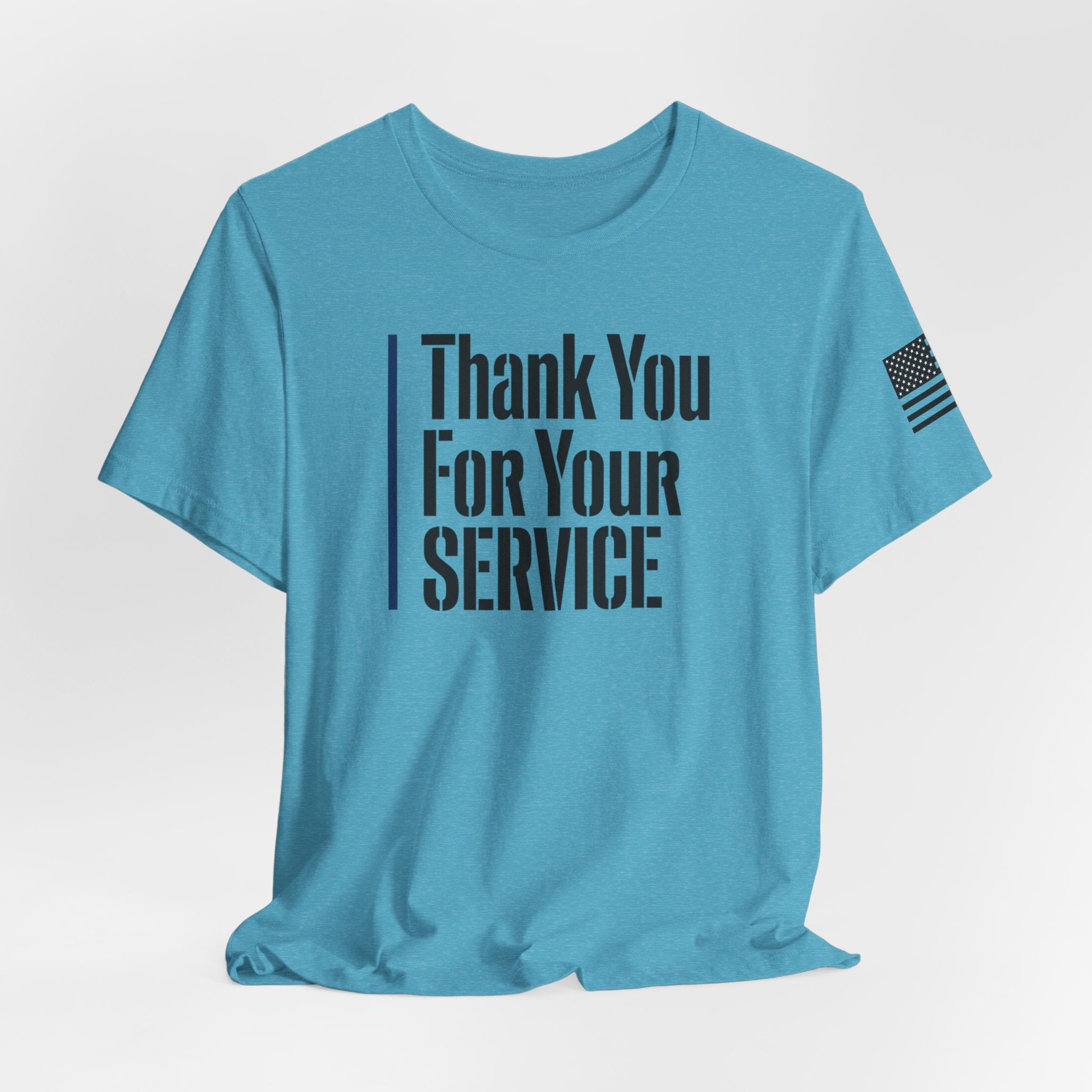Thin Blue Line "Thank You For Your Service' (Unisex)