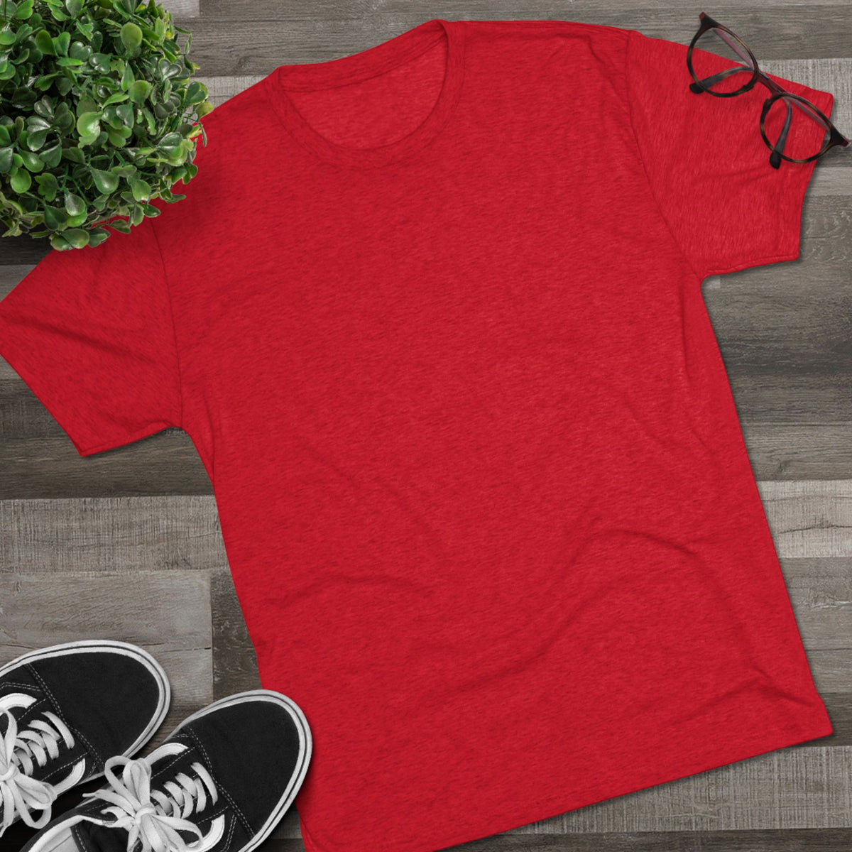 Plain Tri-Blend Comfortable T-Shirt
