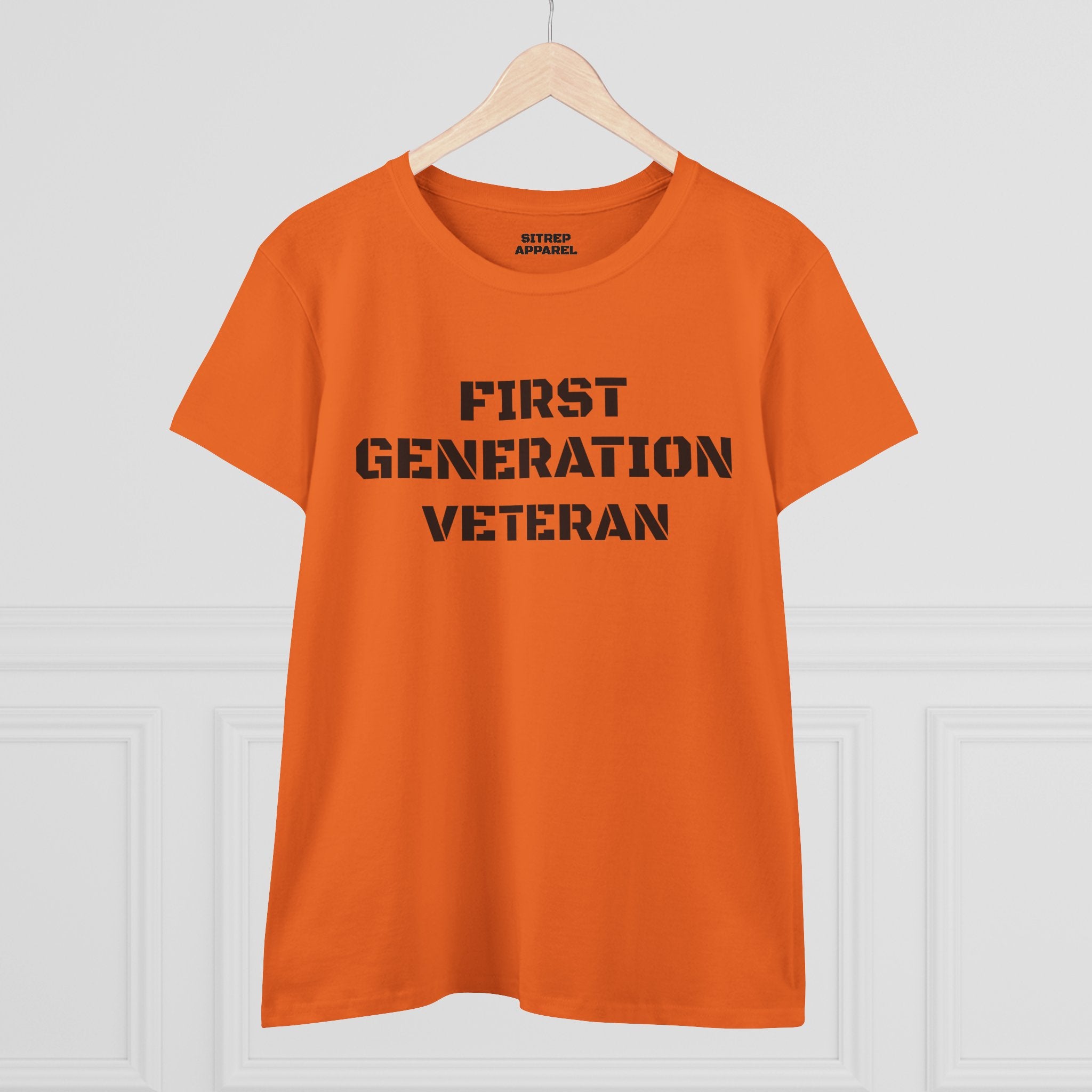 First Generation Veteran Women's pride (Front Side)