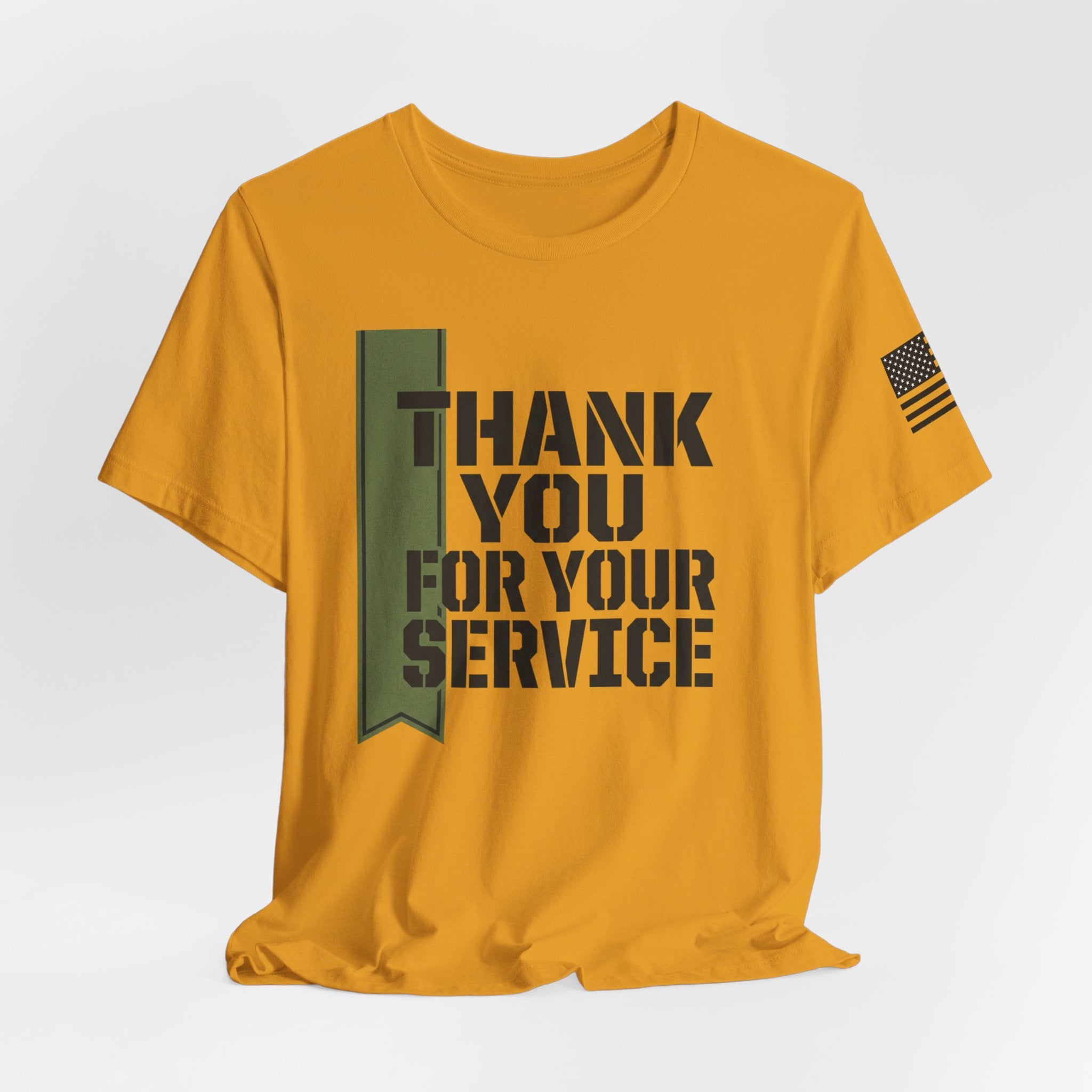 Green Ribbon "Thank You For Your Service"  Military (Unisex)