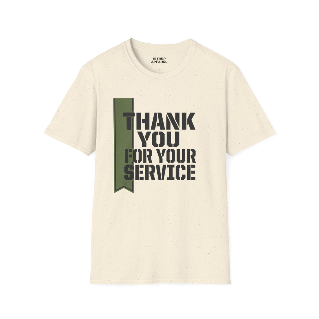 Green Stripe for Supporting the Military 'Thank You For Your Service'