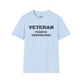 Fourth Generation Veteran (Front Side) — Unisex Military Pride