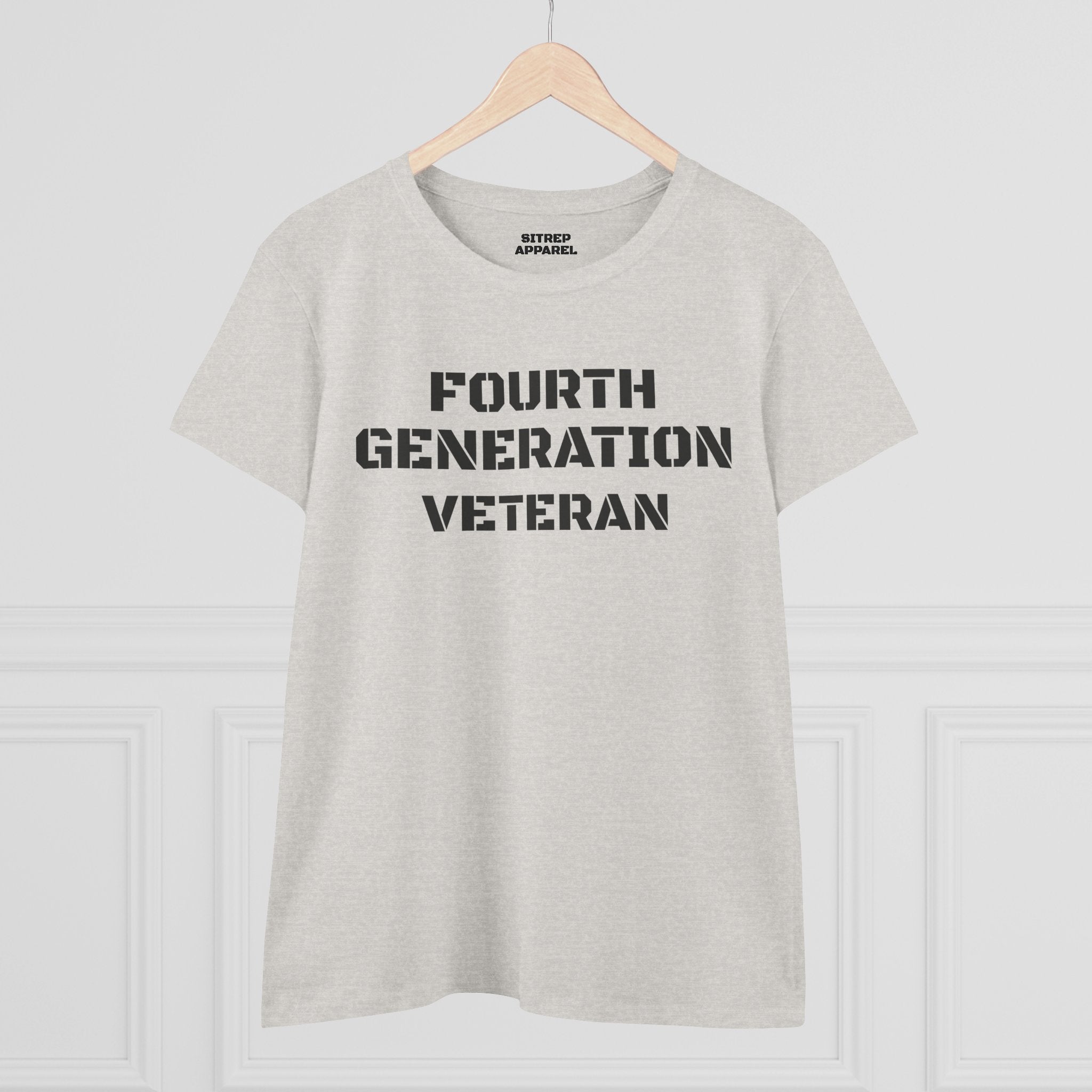 Fourth Generation Veteran Women's pride (Front Side)