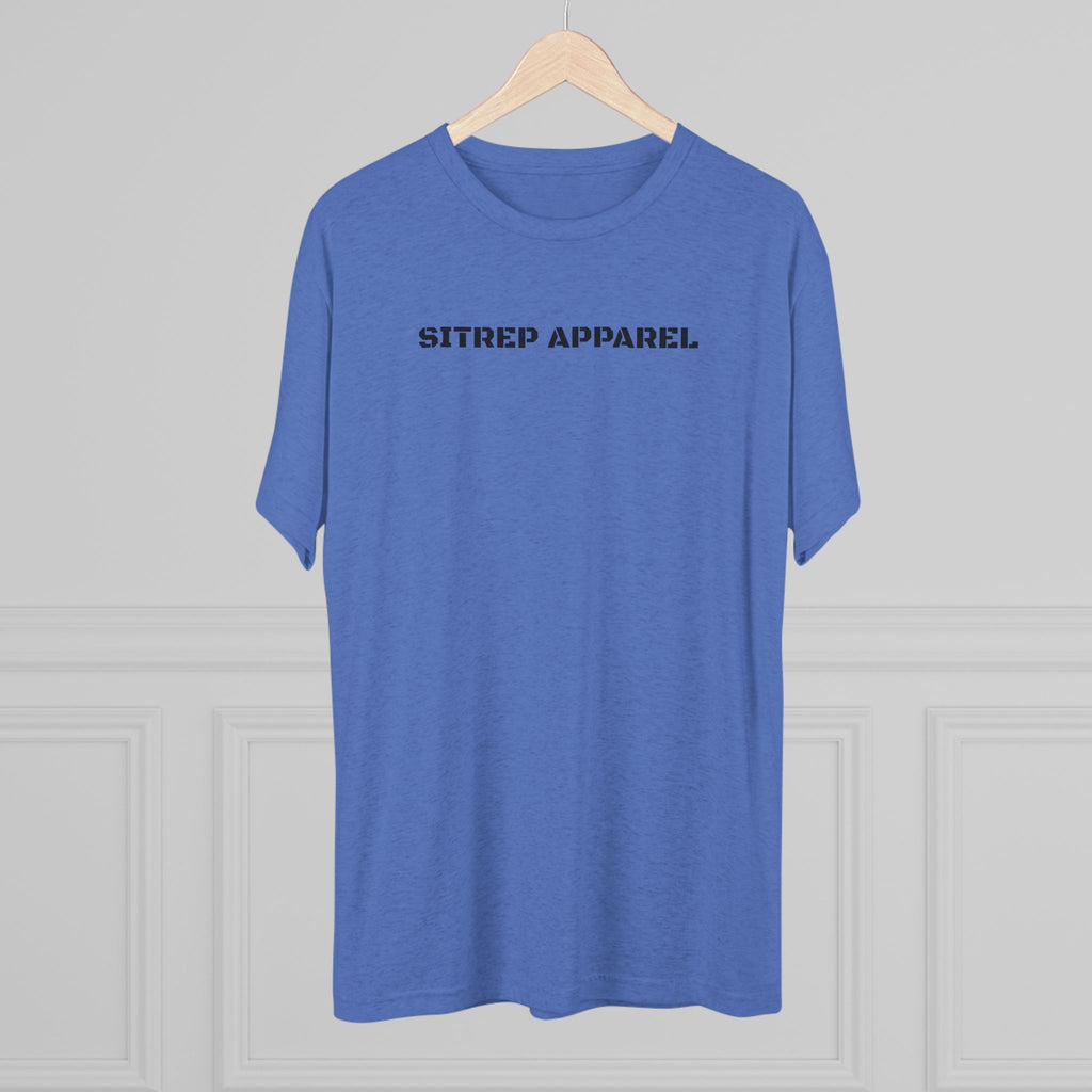 Thin Blue Line Tri-Blend Crew Tee