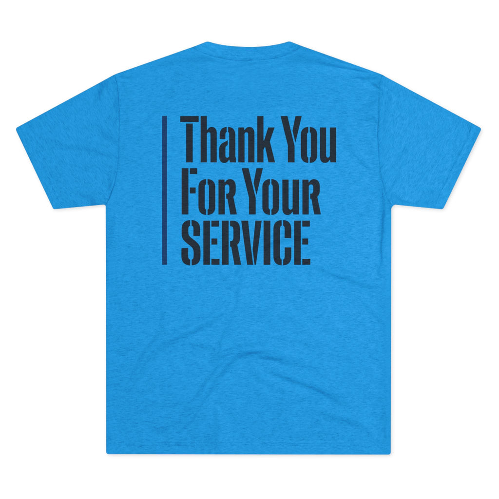 Thin Blue Line Tri-Blend Crew Tee