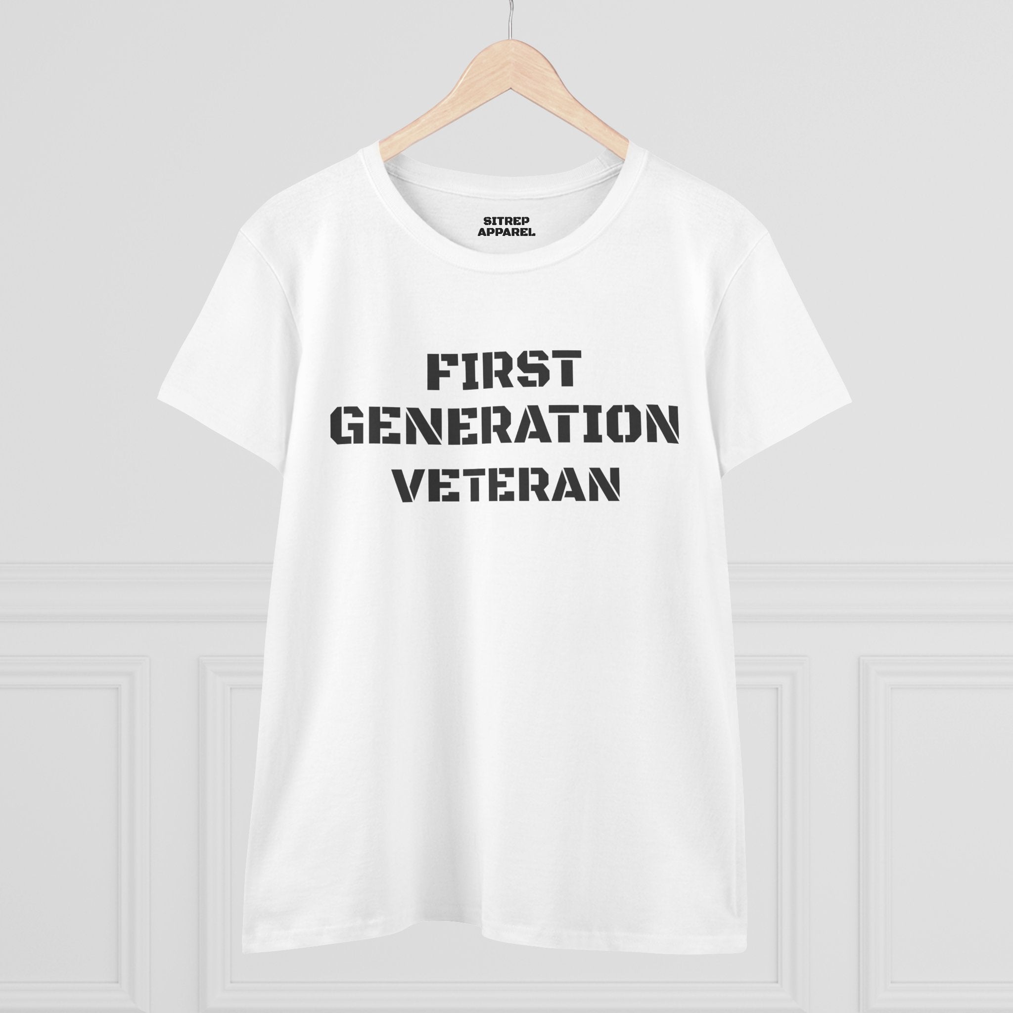 First Generation Veteran Women's pride (Front Side)