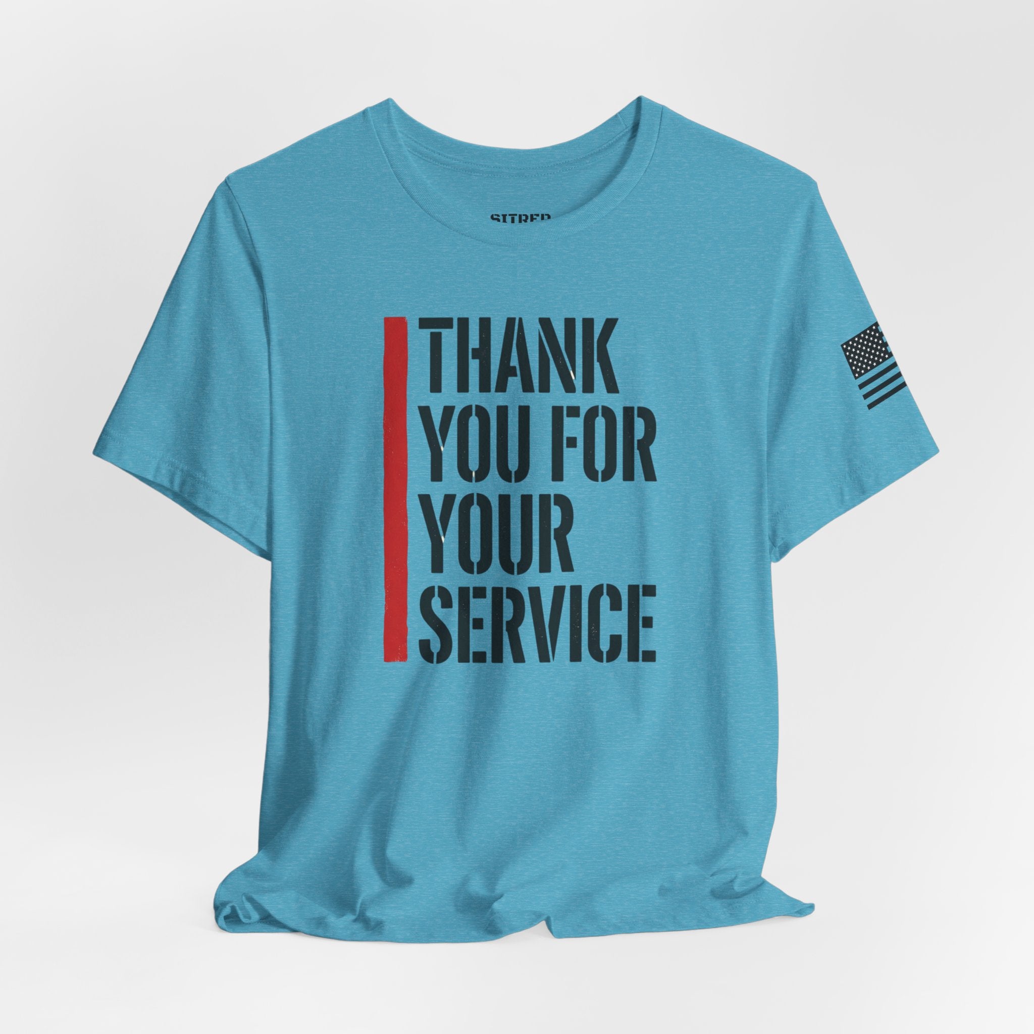 Thin Red Line "Thank You For Your Service" (Unisex)