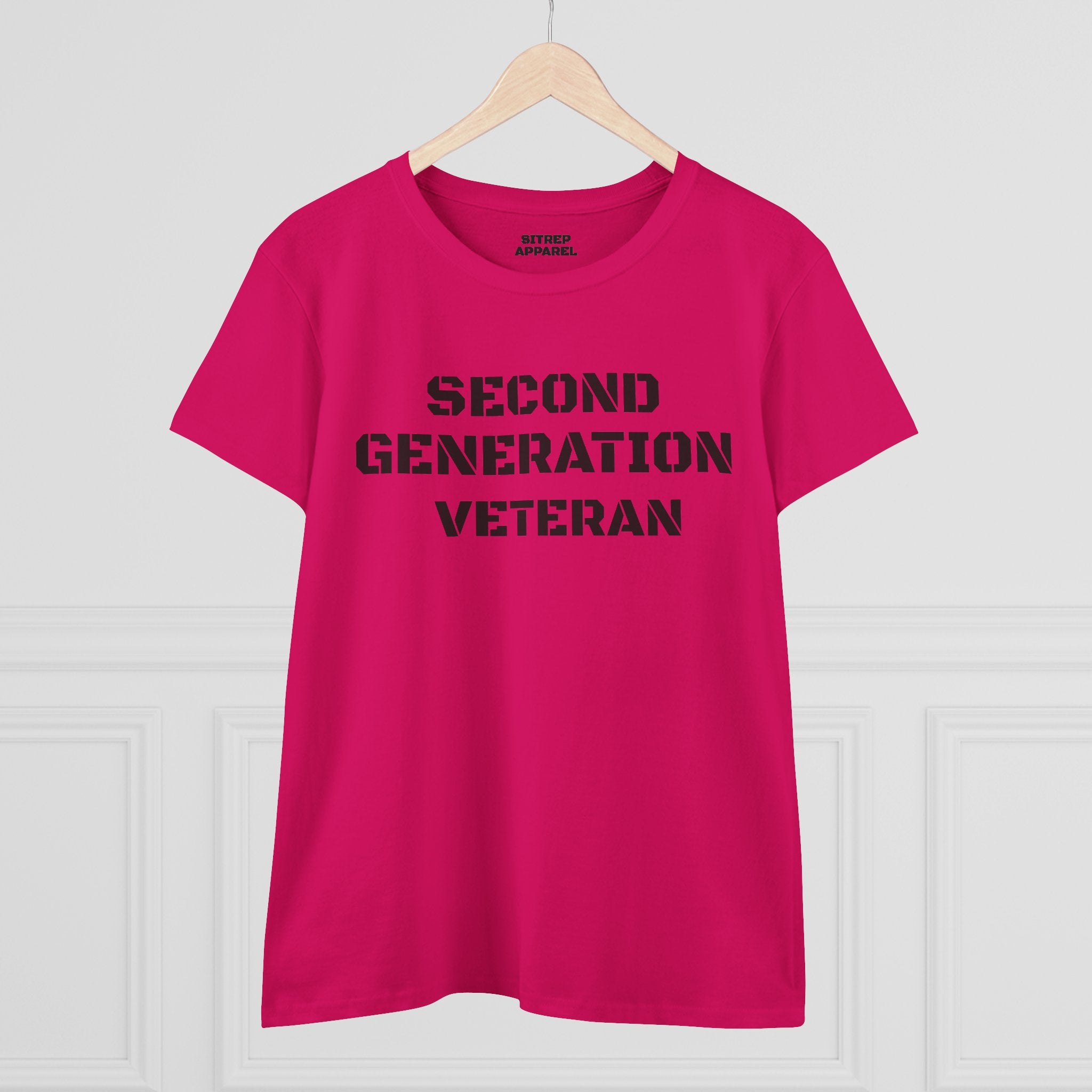 Second Generation Veteran Women's pride (Front Side)