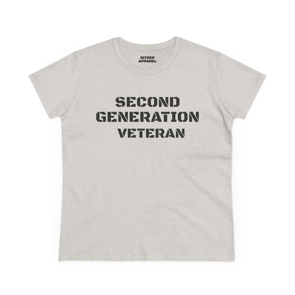 Second Generation Veteran Women's pride (Front Side)