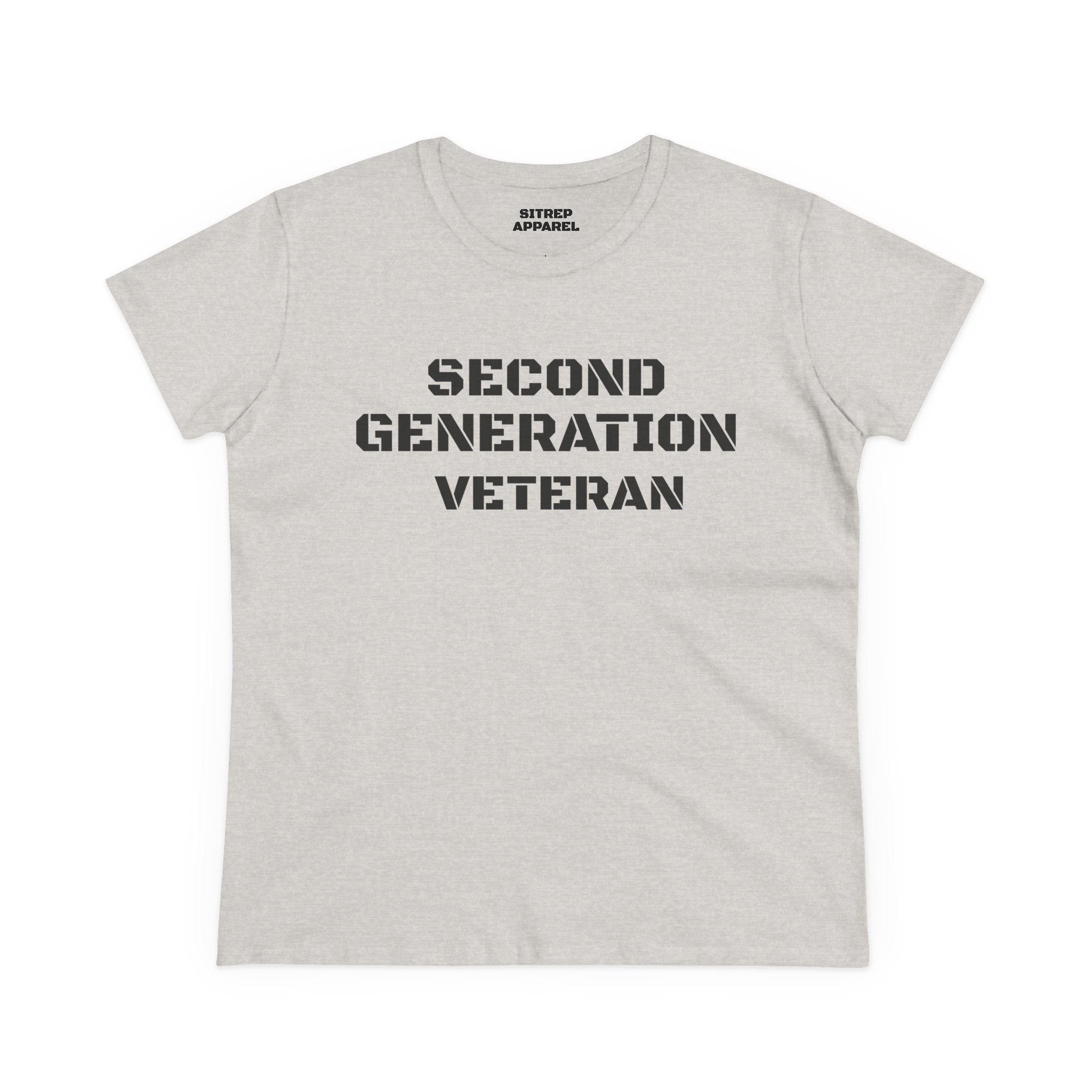 Second Generation Veteran Women's pride (Front Side)