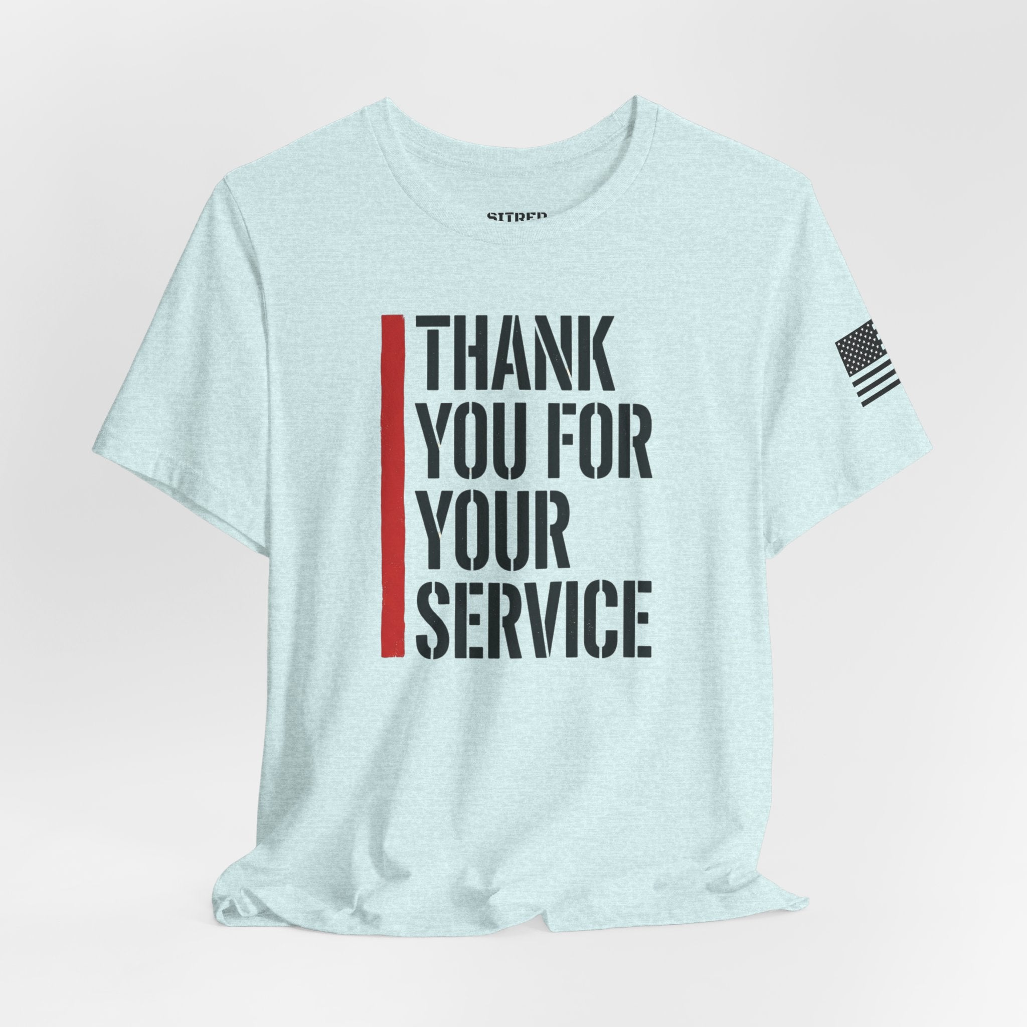 Thin Red Line "Thank You For Your Service" (Unisex)