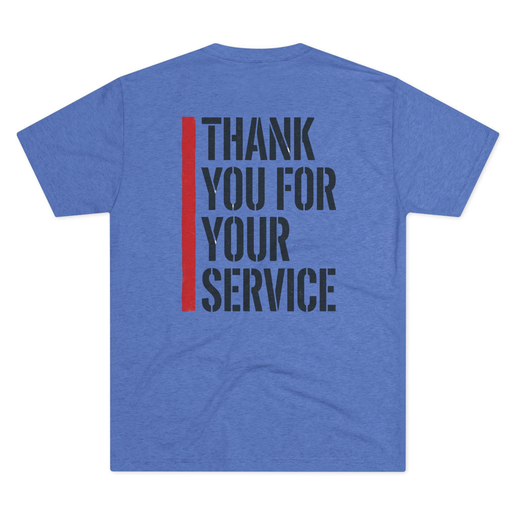 Red Line — "Thank You For Your Service" Fire Fighters and Paramedics